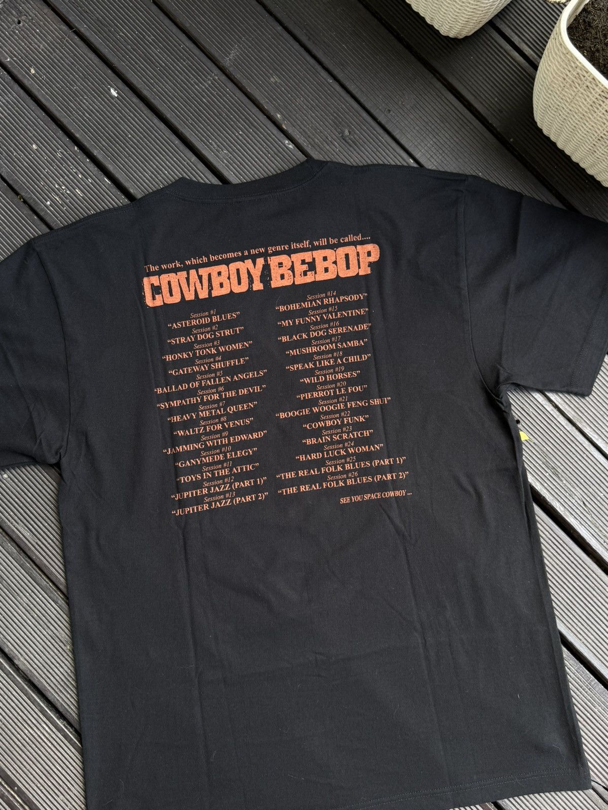 Japanese Brand Vintage cowboy bebop anime Tshirt Size US XL / EU 56 / 4 - 7 Thumbnail
