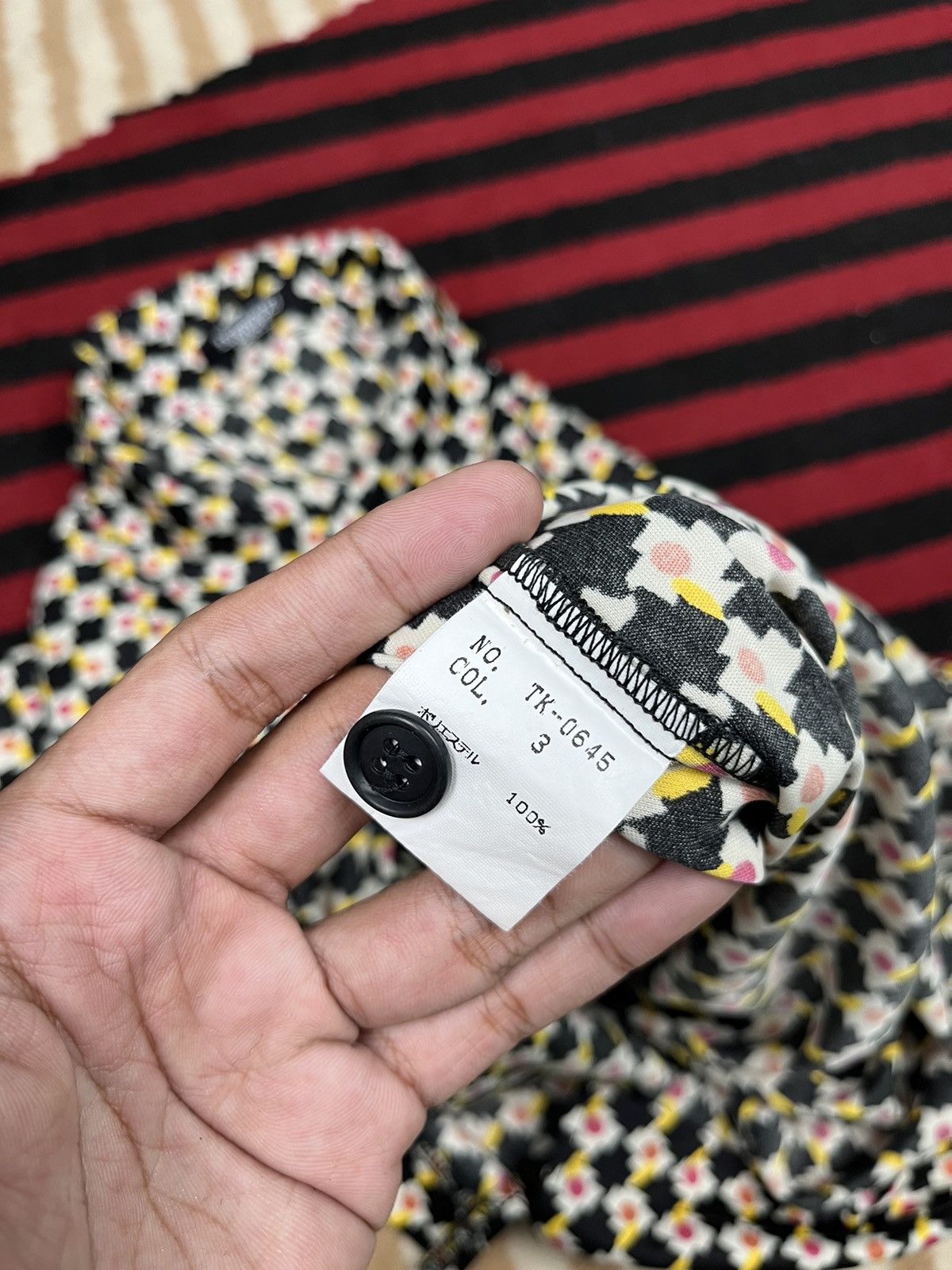 Hysteric Glamour × Japanese Brand × Tornado Mart TORNADO MART BUTTON SLEEVE Size US M / EU 48-50 / 2 - 5 Thumbnail