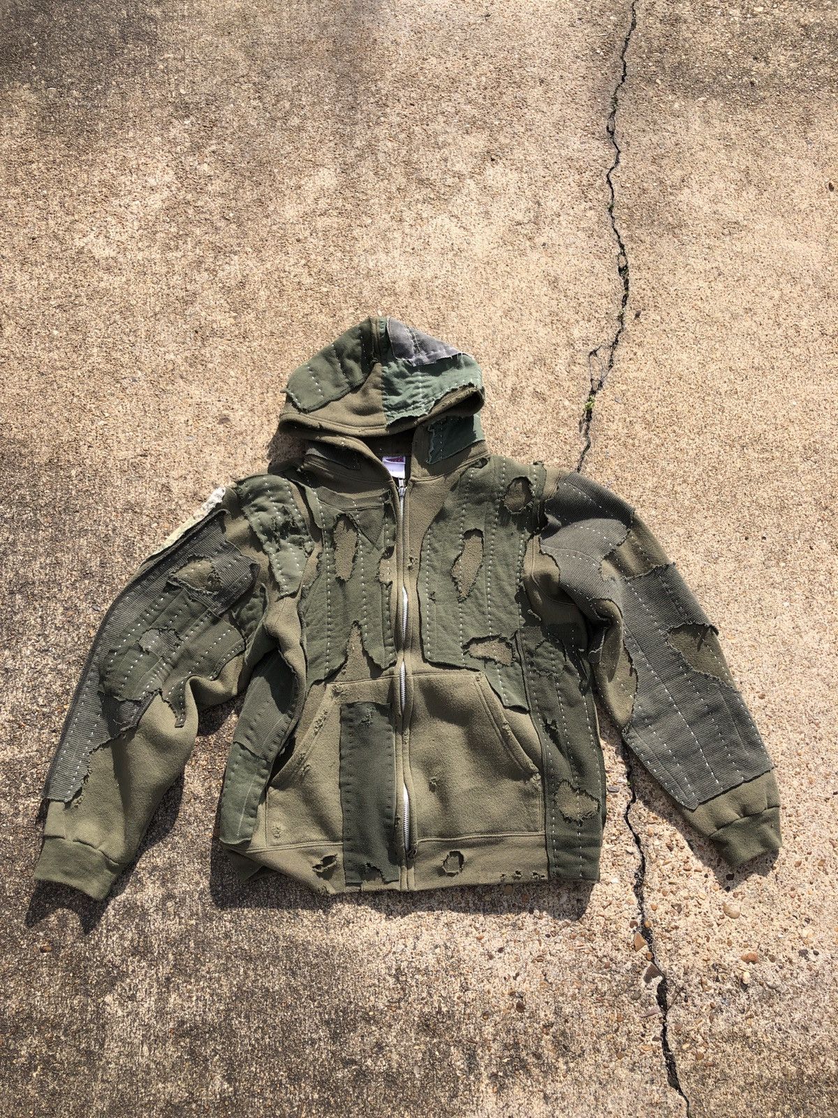 Carhartt Reworked Boro Zip Jacket Size US M / EU 48-50 / 2 - 1 Thumbnail