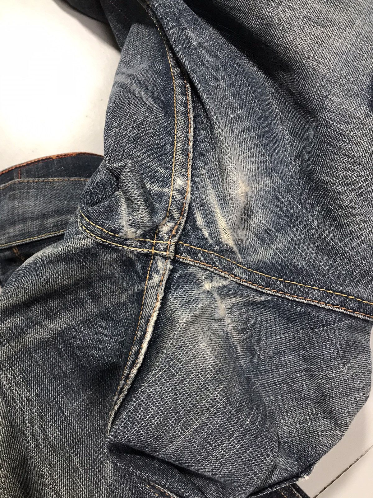 Levi's Vintage Levi’s buckle belt denim Size US 36 / EU 52 - 5 Thumbnail