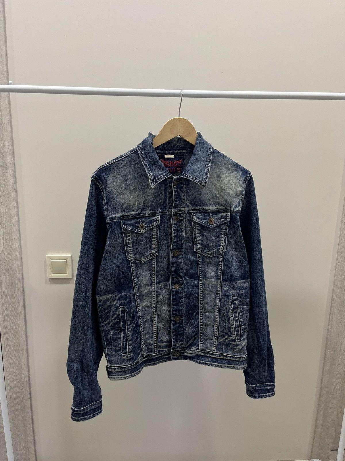 Levi's Levis vintage jeans jacket denim blue hype streetwear Size US M / EU 48-50 / 2 - 1 Thumbnail