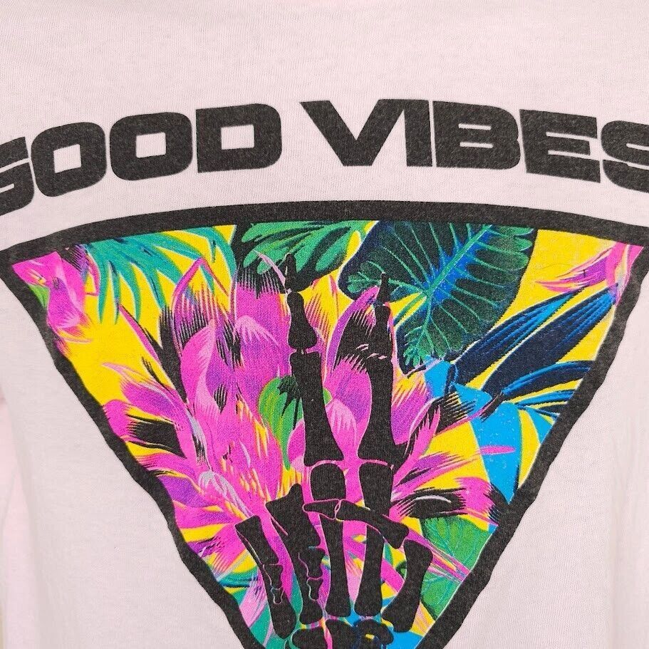 Other Good Vibes T Shirt Mens Size Medium Pink Surfer Surf & Skate Size US M / EU 48-50 / 2 - 2 Thumbnail
