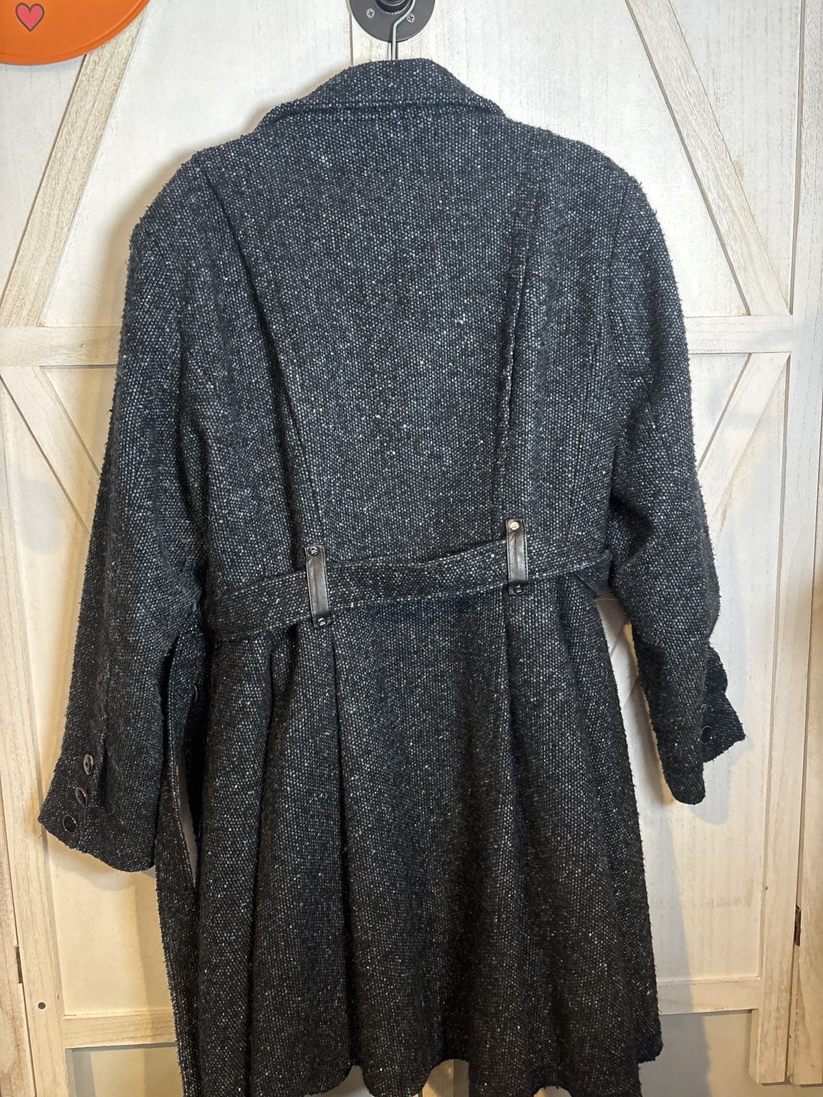 Steve Madden Steve Madden Women’s Tweed Belted Coat 2X Plus Size Size XXL / US 16-18 / IT 52-54 - 5 Thumbnail