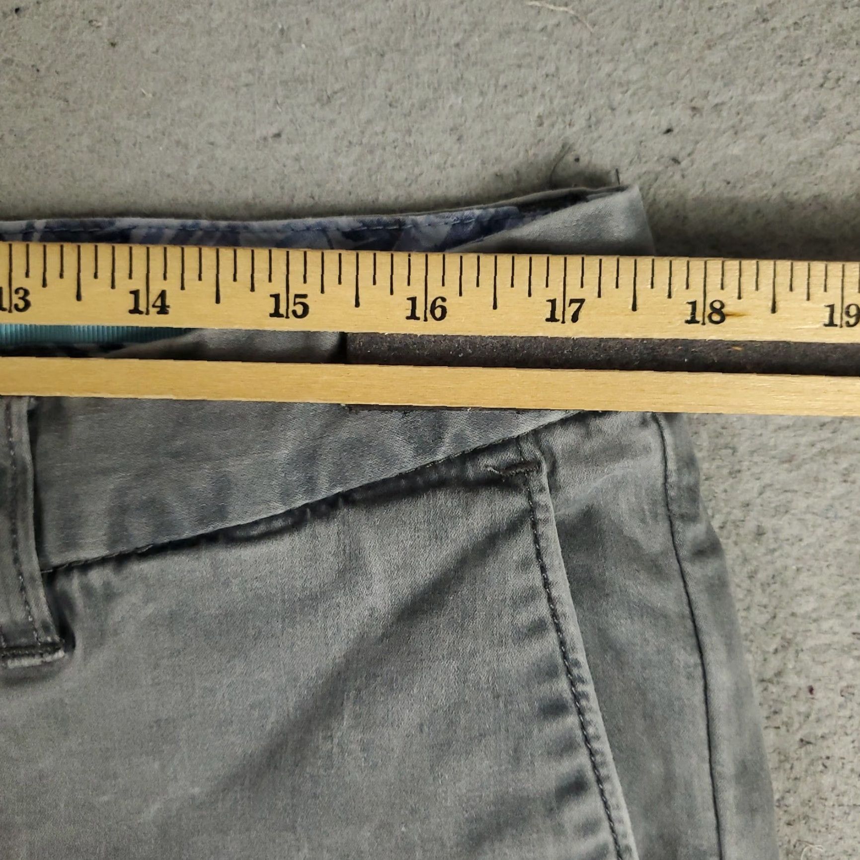 Tommy Bahama Tommy Bahama Chino Pants Mens 36x32 Gray Stretch 5 Pocket Casual Trousers Size US 36 / EU 52 - 3 Thumbnail
