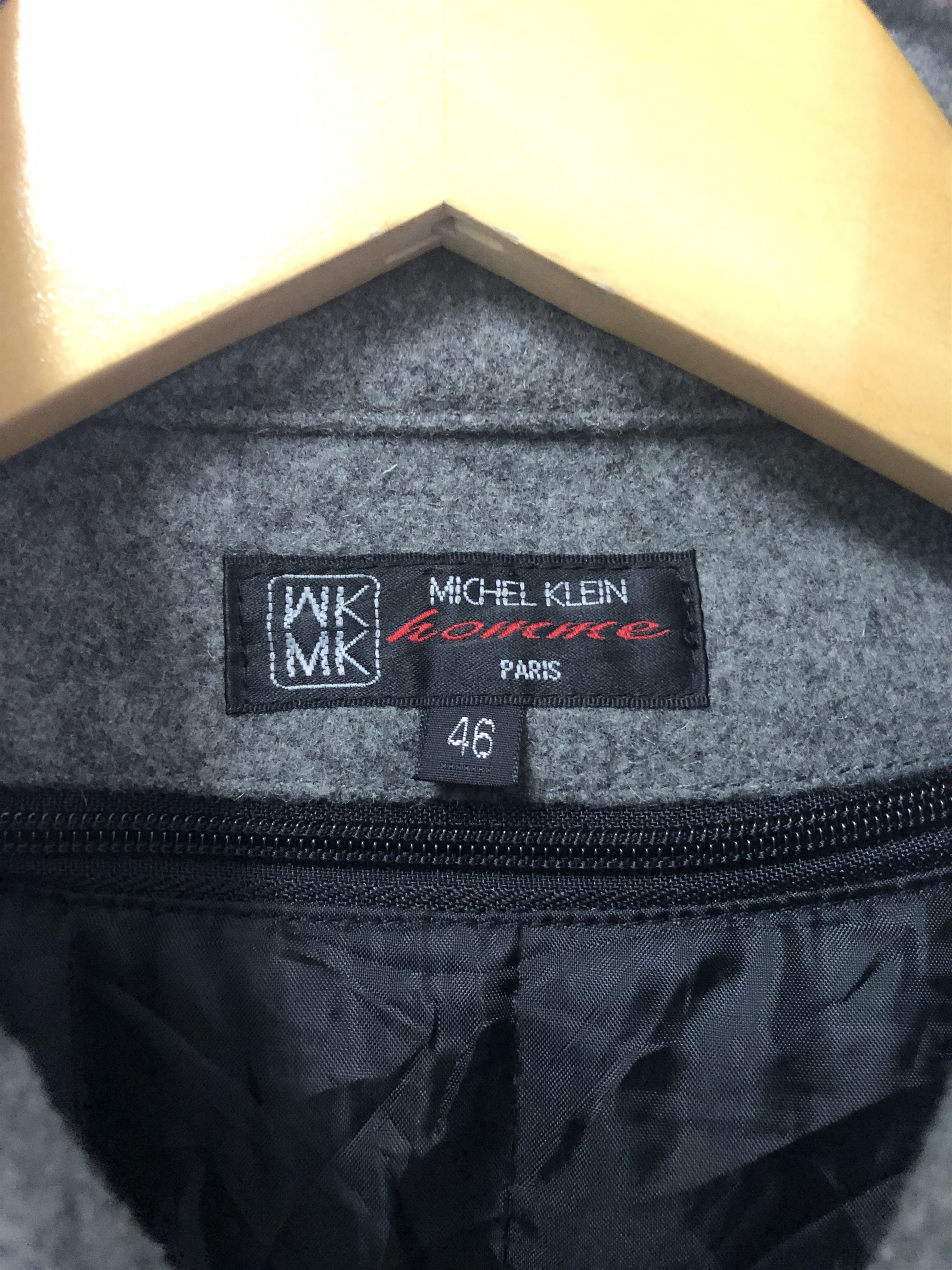 Michel Klein Vintage Michel Klein Wool Double Breast Pea Coat Jacket Size US S / EU 44-46 / 1 - 12 Thumbnail
