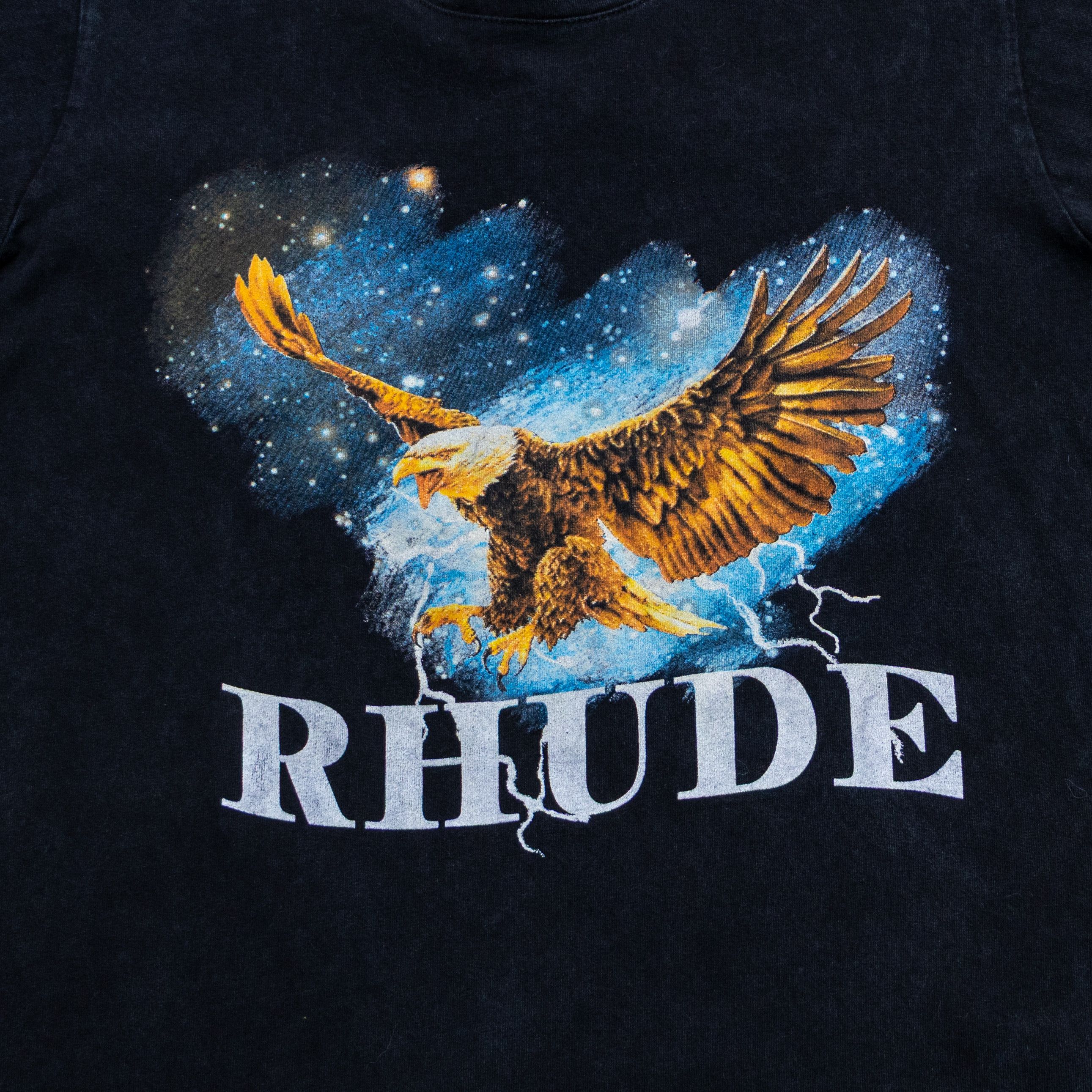 Rhude Rhude Graphic Eagle T-Shirt – Black – Size M – Made in USA Size US M / EU 48-50 / 2 - 4 Thumbnail