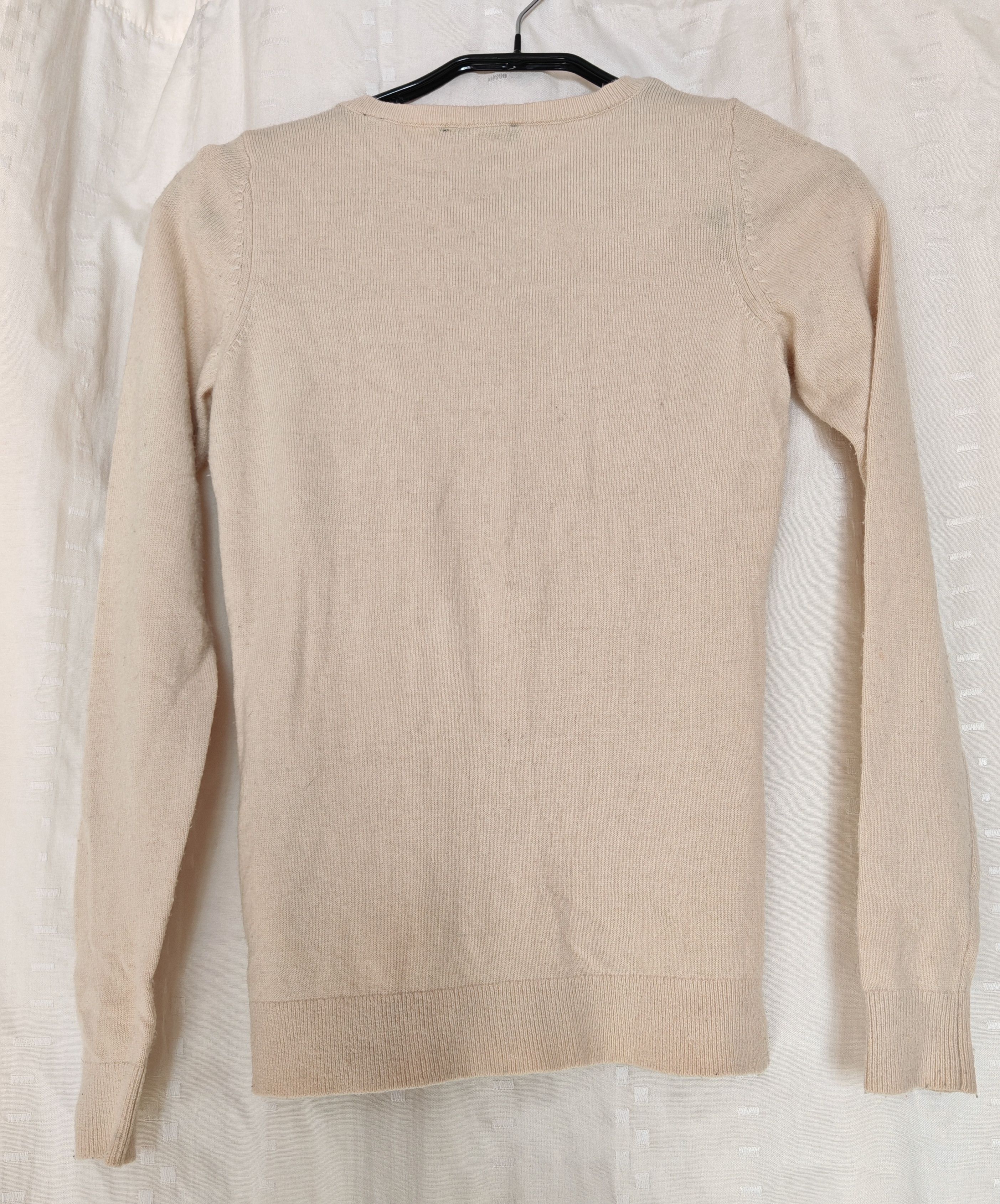 Esprit Vintage Esprit Womens Cable Knit Top Preppy Academia Size XS / US 0-2 / IT 36-38 - 2 Thumbnail