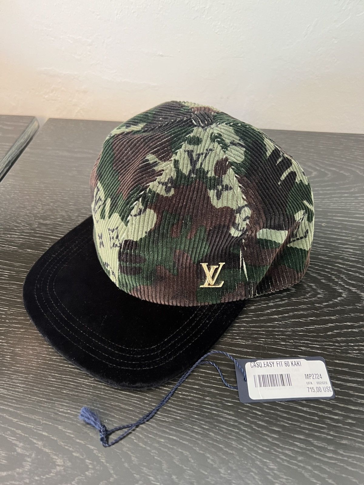 Louis Vuitton Camo corduroy hat RARE Size ONE SIZE - 1 Thumbnail