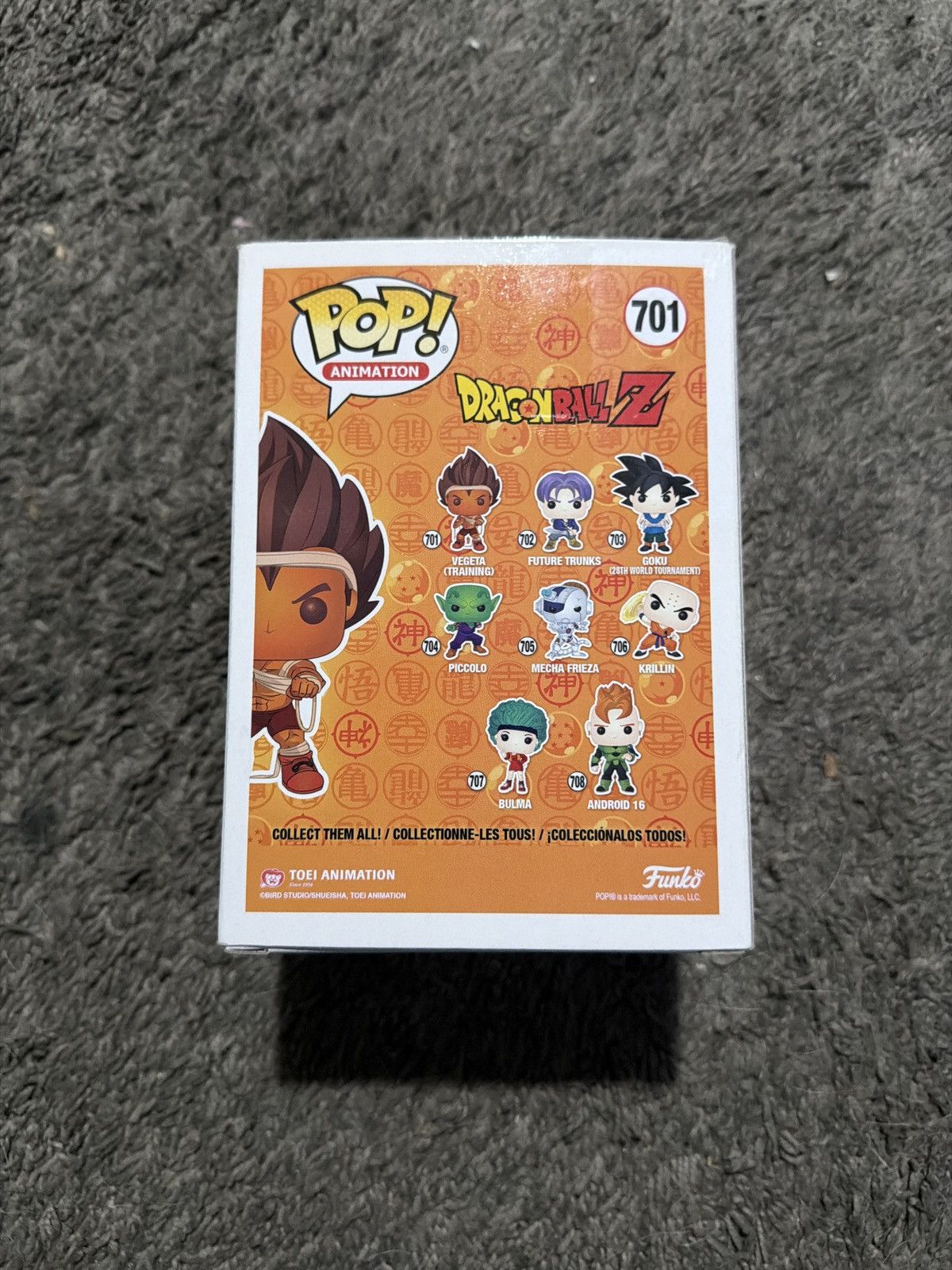 Hypebeast Funko Pop! Vegeta (Training) Vinyl Figure Size ONE SIZE - 2 Thumbnail