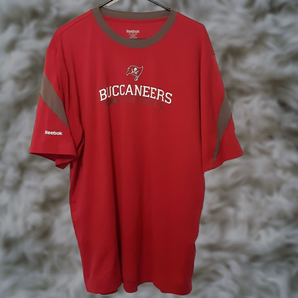 Reebok VINTAGE Tampa Bay Buccaneers Football T-Shirt Mens XL Red Reebok NFL Short Sleeve Size US XL / EU 56 / 4 - 1 Thumbnail