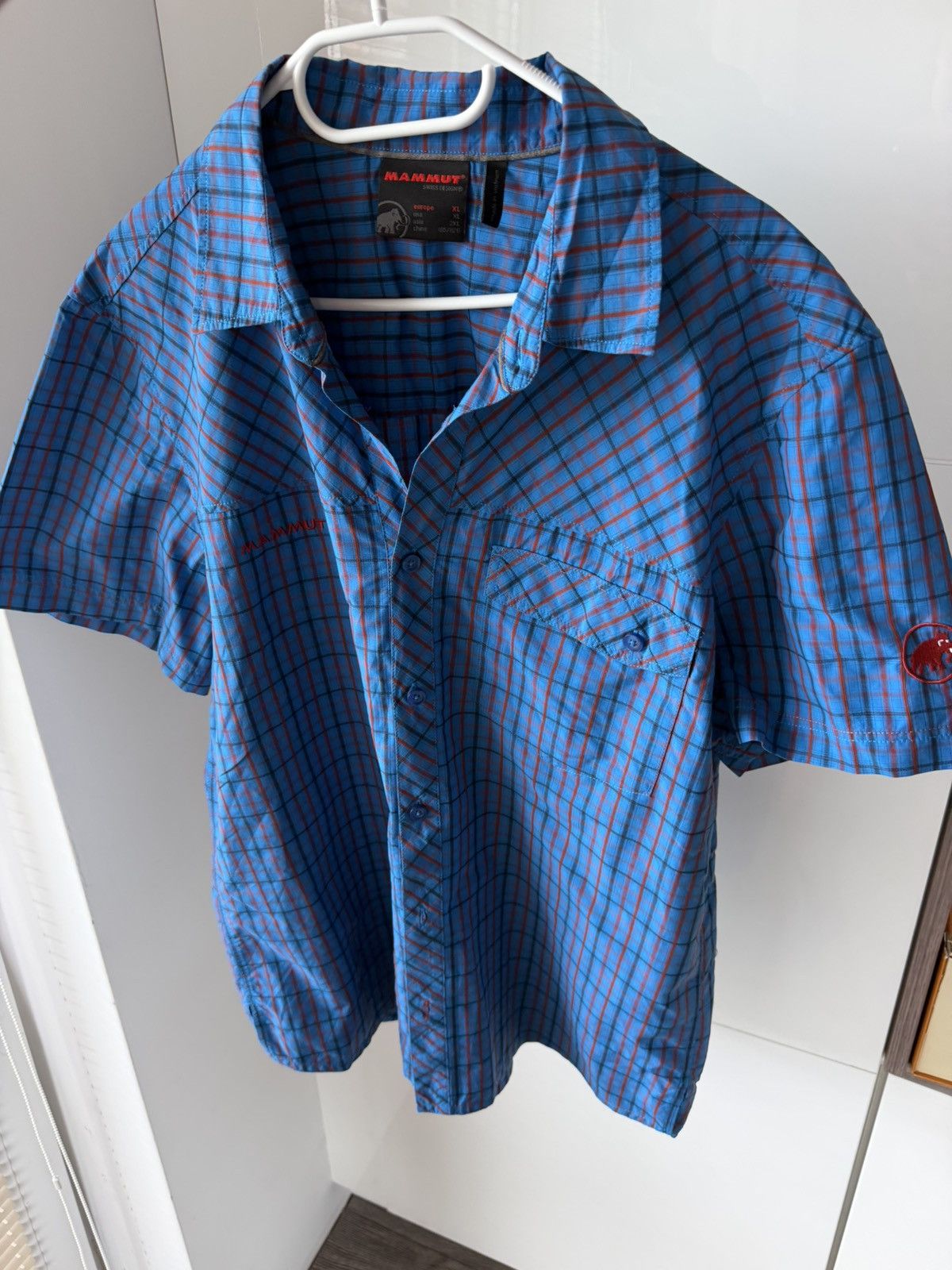 Mammut Mammut Short Sleeve Gorpcore Button Up Shirt Size US XL / EU 56 / 4 - 1 Thumbnail