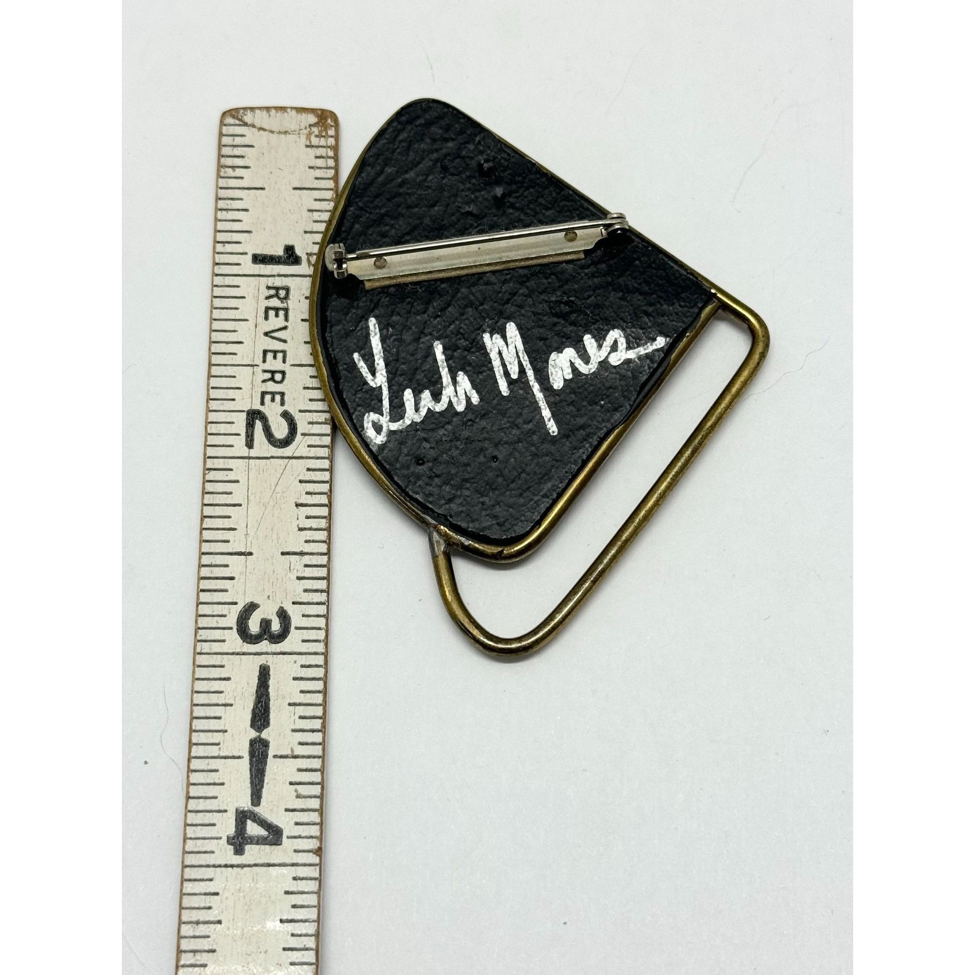 Vintage Vintage Leah Manis Steampunk Clock Watch Brooch pin Size ONE SIZE - 2 Thumbnail