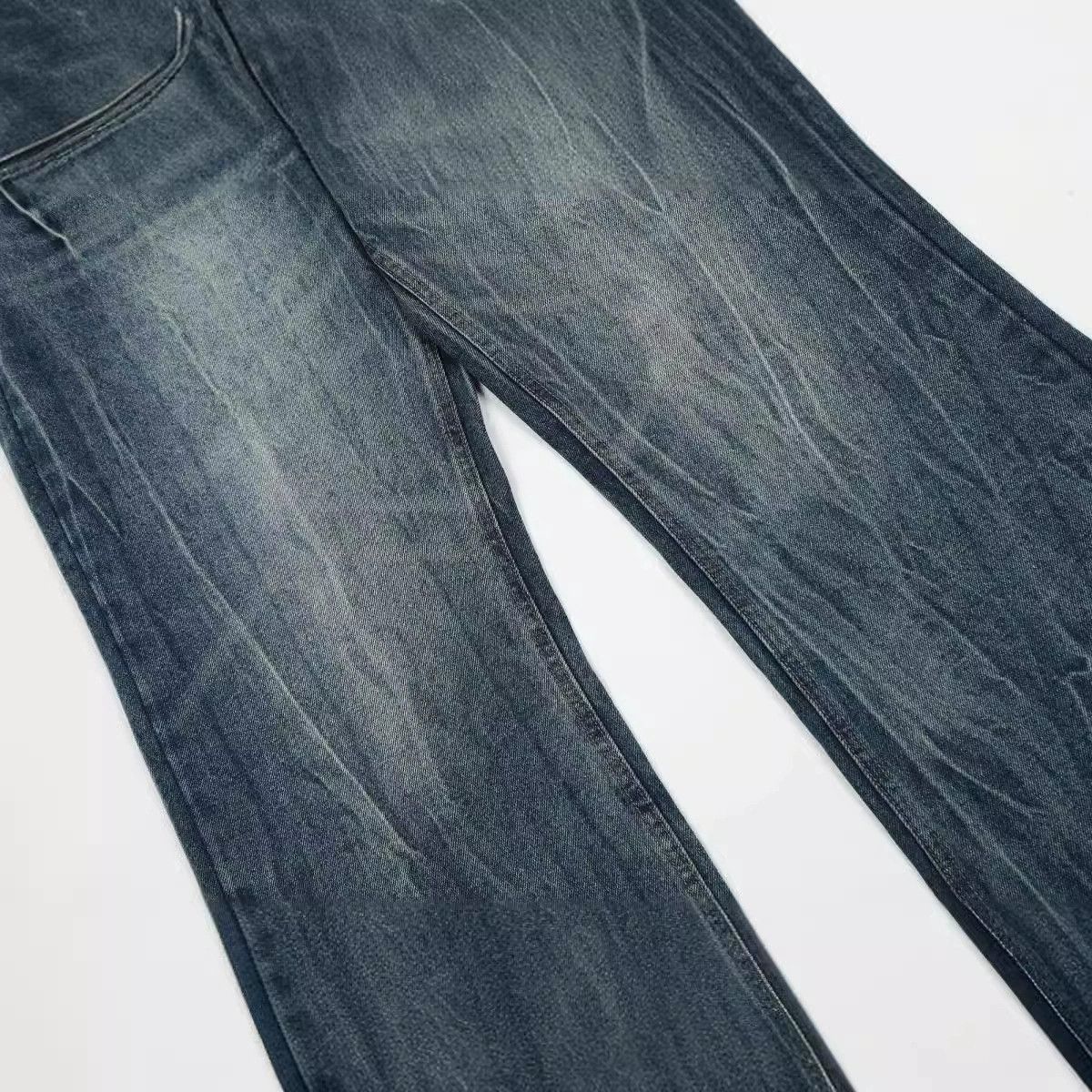 Japanese Brand × Jean American men's retro heavy washed lightning cleanfit jeans Size US 32 / EU 48 - 4 Thumbnail