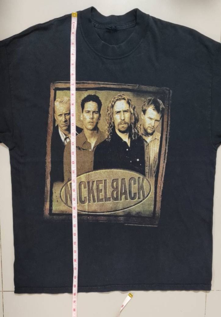 Band Tees × Vintage Y2K Nickelback Tour2001 T Shirt Size US XL / EU 56 / 4 - 6 Thumbnail