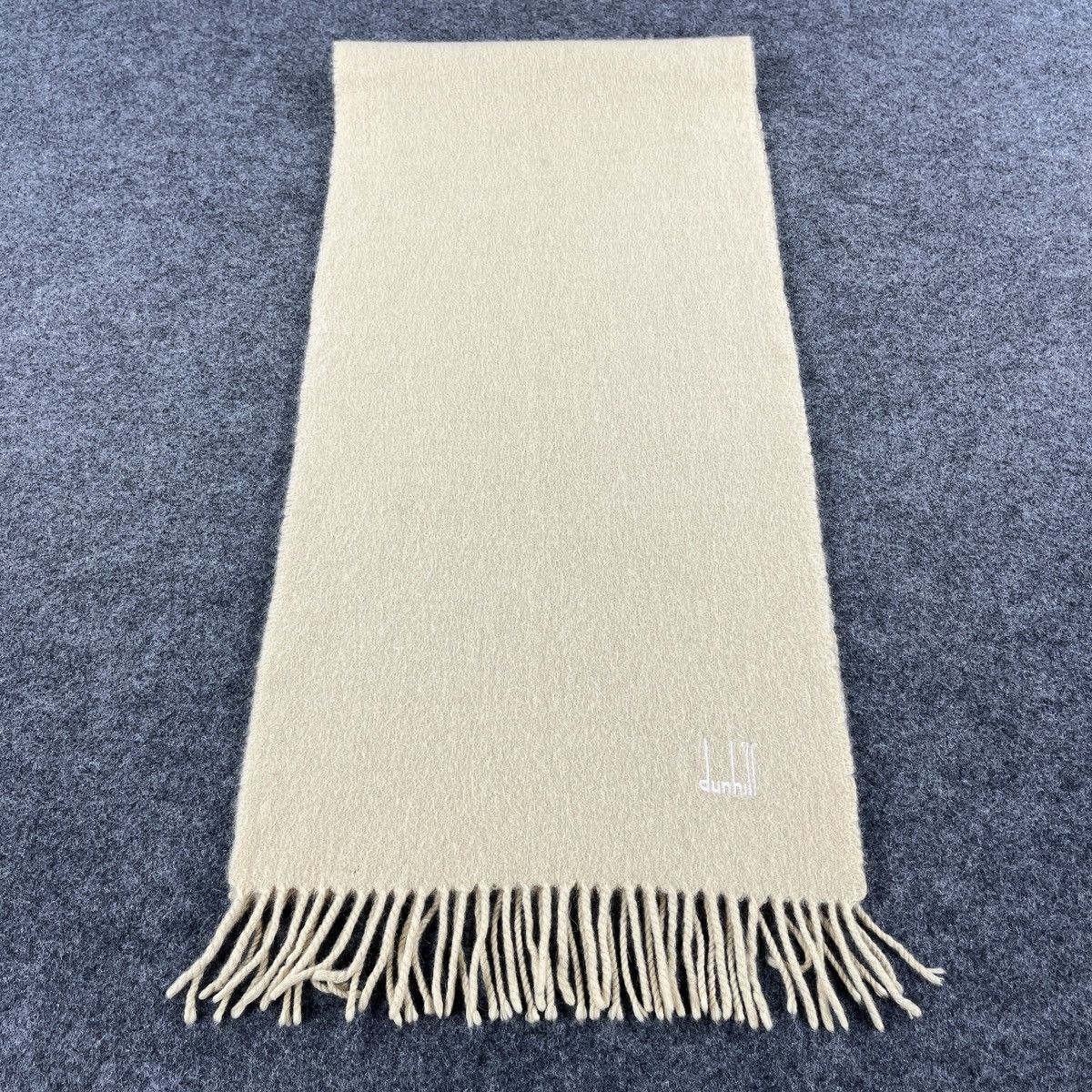 Other × Vintage Dunhill Cashmere Scarf / Muffler / Neckwear T1379 Size ONE SIZE - 1 Thumbnail
