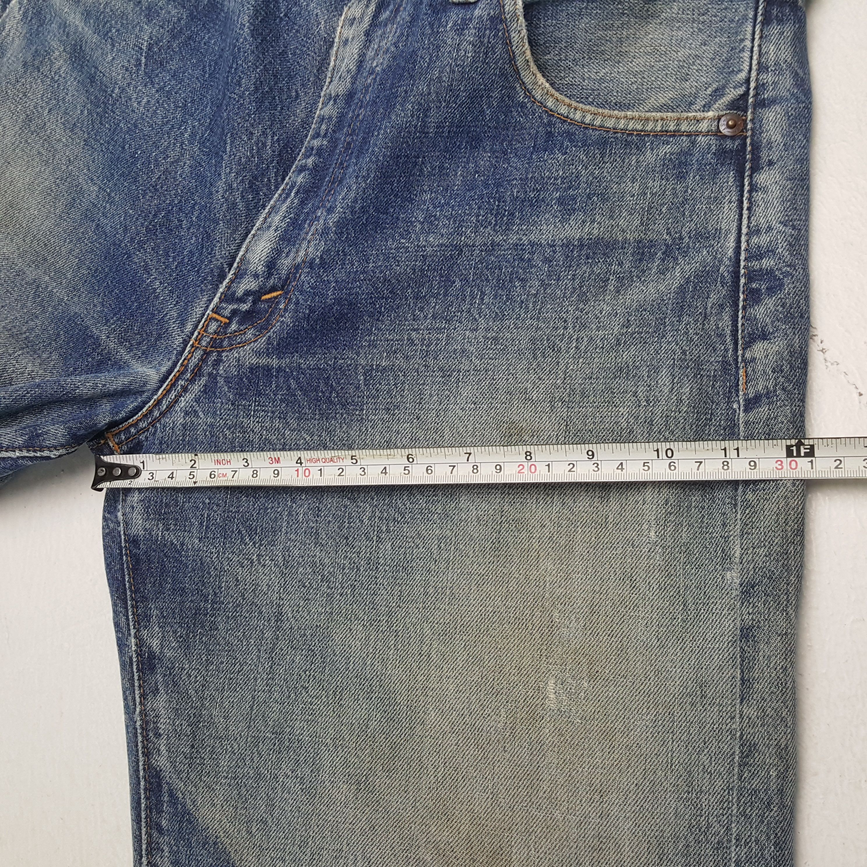 Levi's × Vintage LEVI'S Big E Selvedge Distressed Jeans Streetwear Size US 29 - 9 Thumbnail