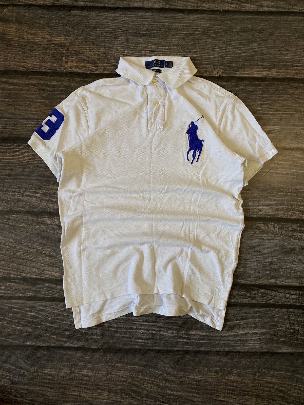 Polo Ralph Lauren Ralph Laurent big logo shirt №3 Size US S / EU 44-46 / 1 - 8 Thumbnail