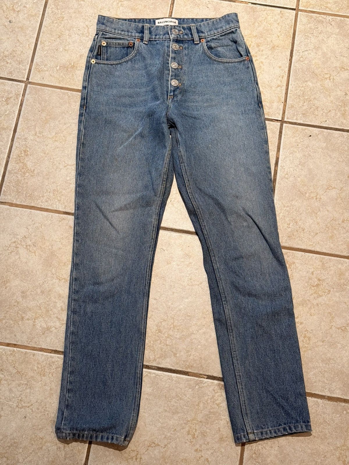 Balenciaga Balenciaga Women Slim Leg Jeans Archetype Size 28" / US 6 / IT 42 - 1 Thumbnail