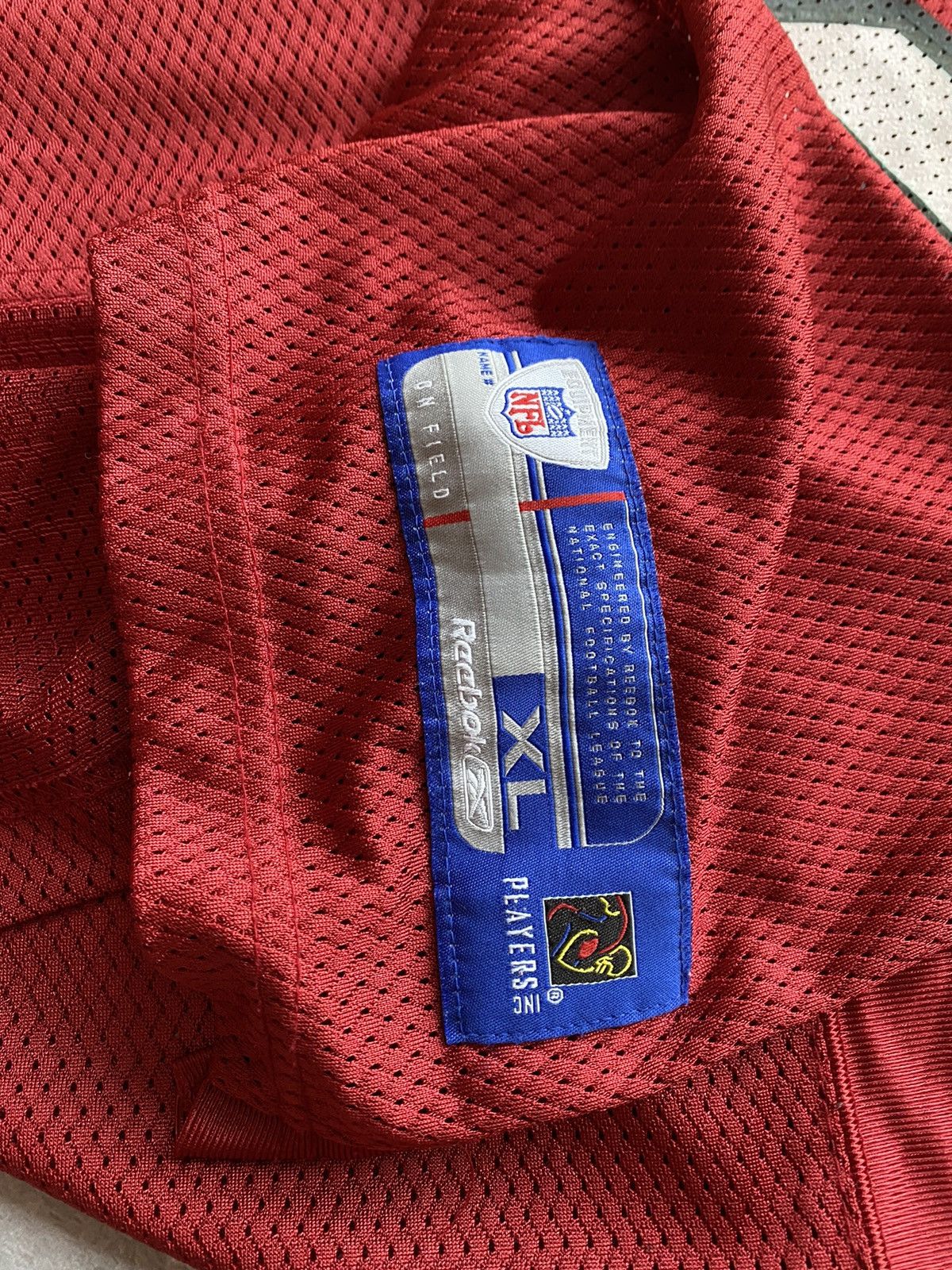 Reebok 🇺🇸SAN FRANCISCO 49ERS NFL FOOTBALL JERSEY REEBOK #98 PETERSON Size US XL / EU 56 / 4 - 11 Thumbnail