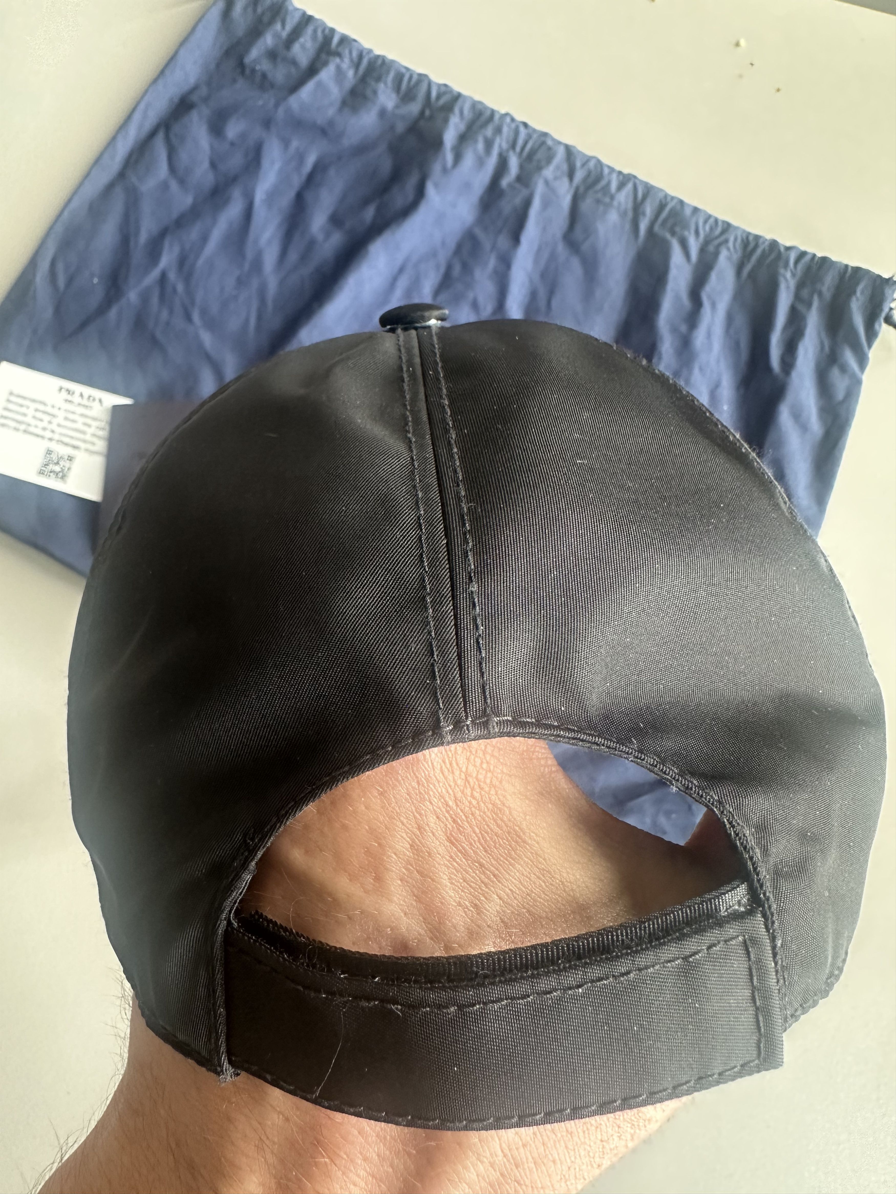 Prada Prada Re-Nylon Baseball Cap (size L) Size ONE SIZE - 5 Thumbnail