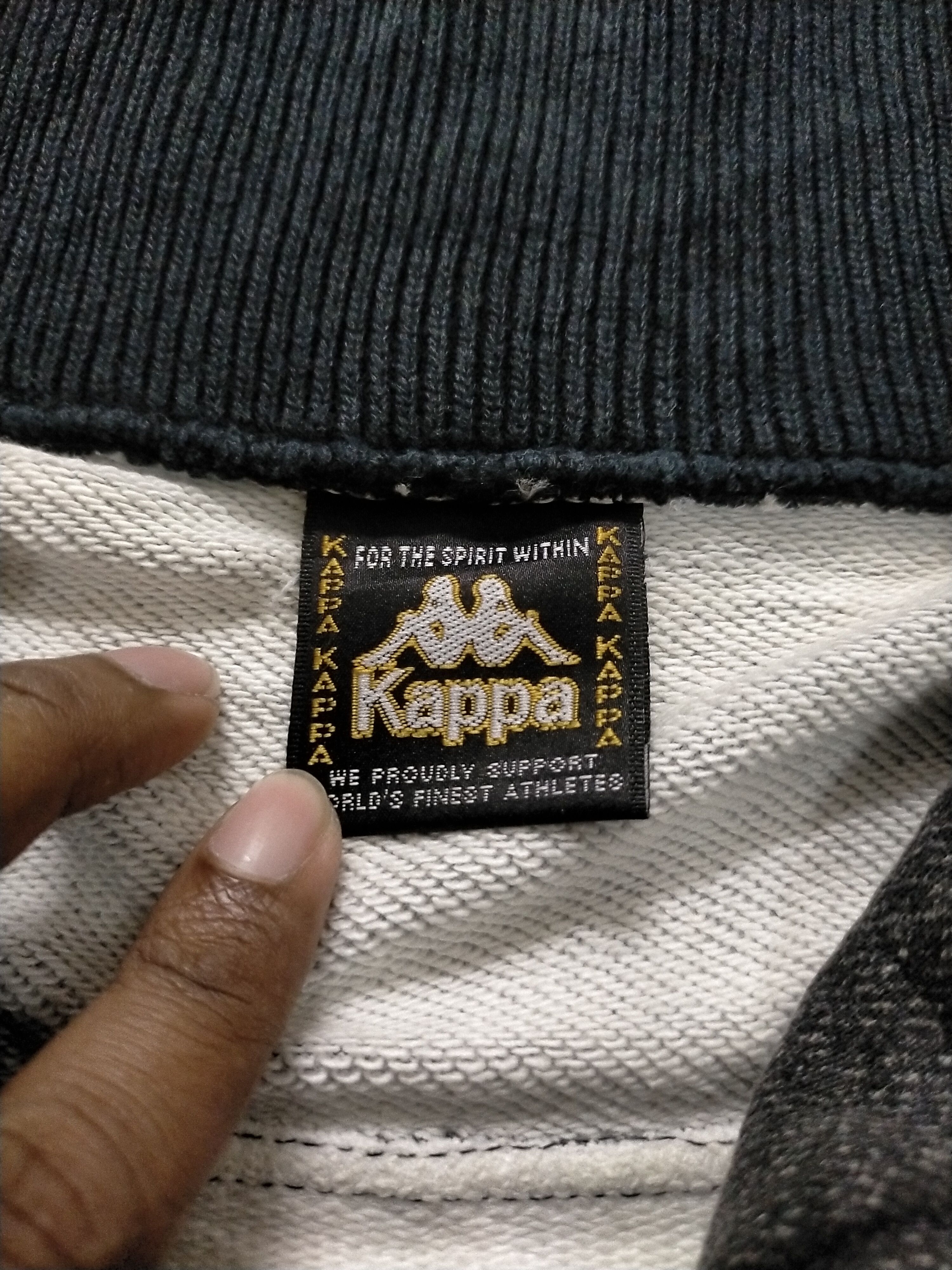 Kappa × Vintage Vintage Kappa Sport Track Half Zipper Jacket Size US L / EU 52-54 / 3 - 8 Thumbnail
