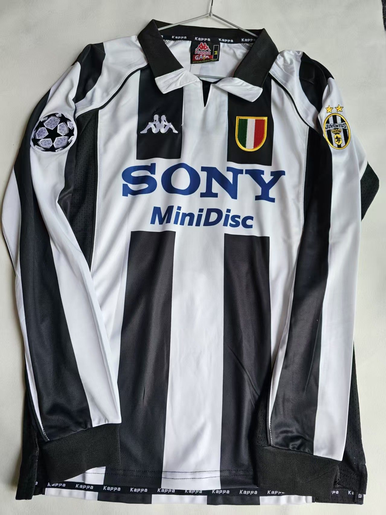 Other 1997 1998 Juventus #21 Zidane Jersey Longsleeve Size US XXL / EU 58 / 5 - 2 Thumbnail