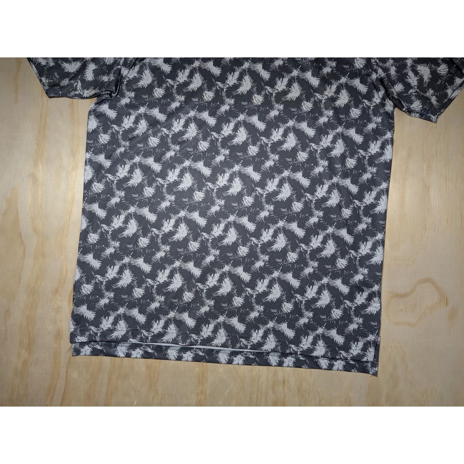 Other Dunning Men's Medium Polo Shirt Grey Print Camelback Golf Size US M / EU 48-50 / 2 - 2 Thumbnail