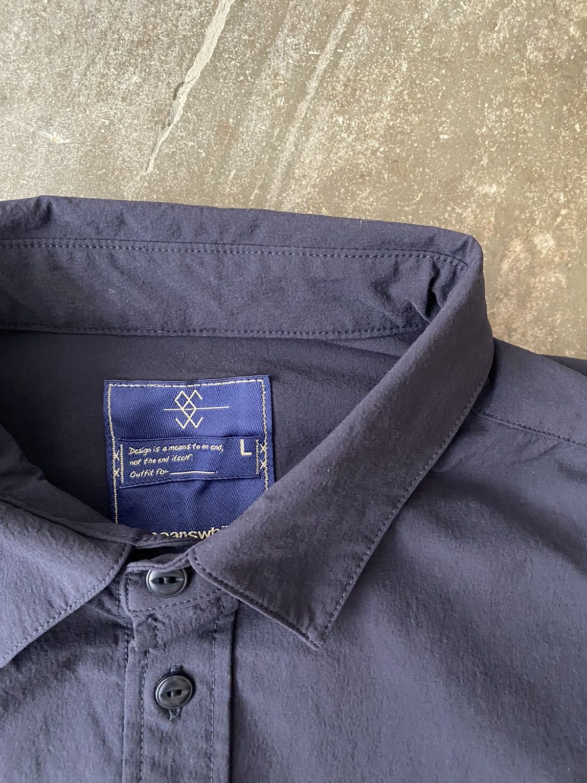 meanswhile Meanswhile 17ss Packable All-Way Stretch SH Shirt Kapital Size US M / EU 48-50 / 2 - 2 Thumbnail