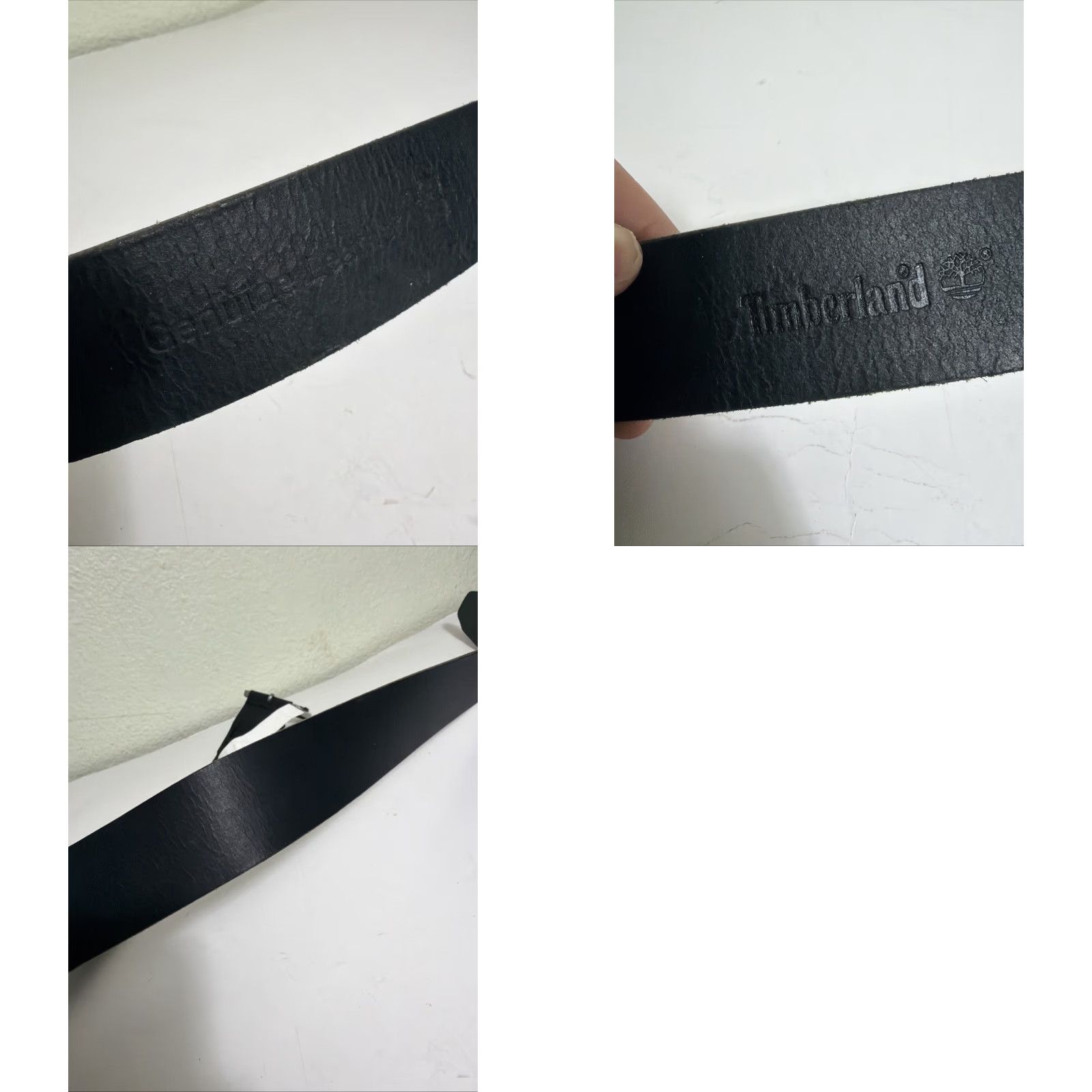 Timberland Timberland Belt Mens Size 32 Black Leather Belt Size 32 - 9 Thumbnail