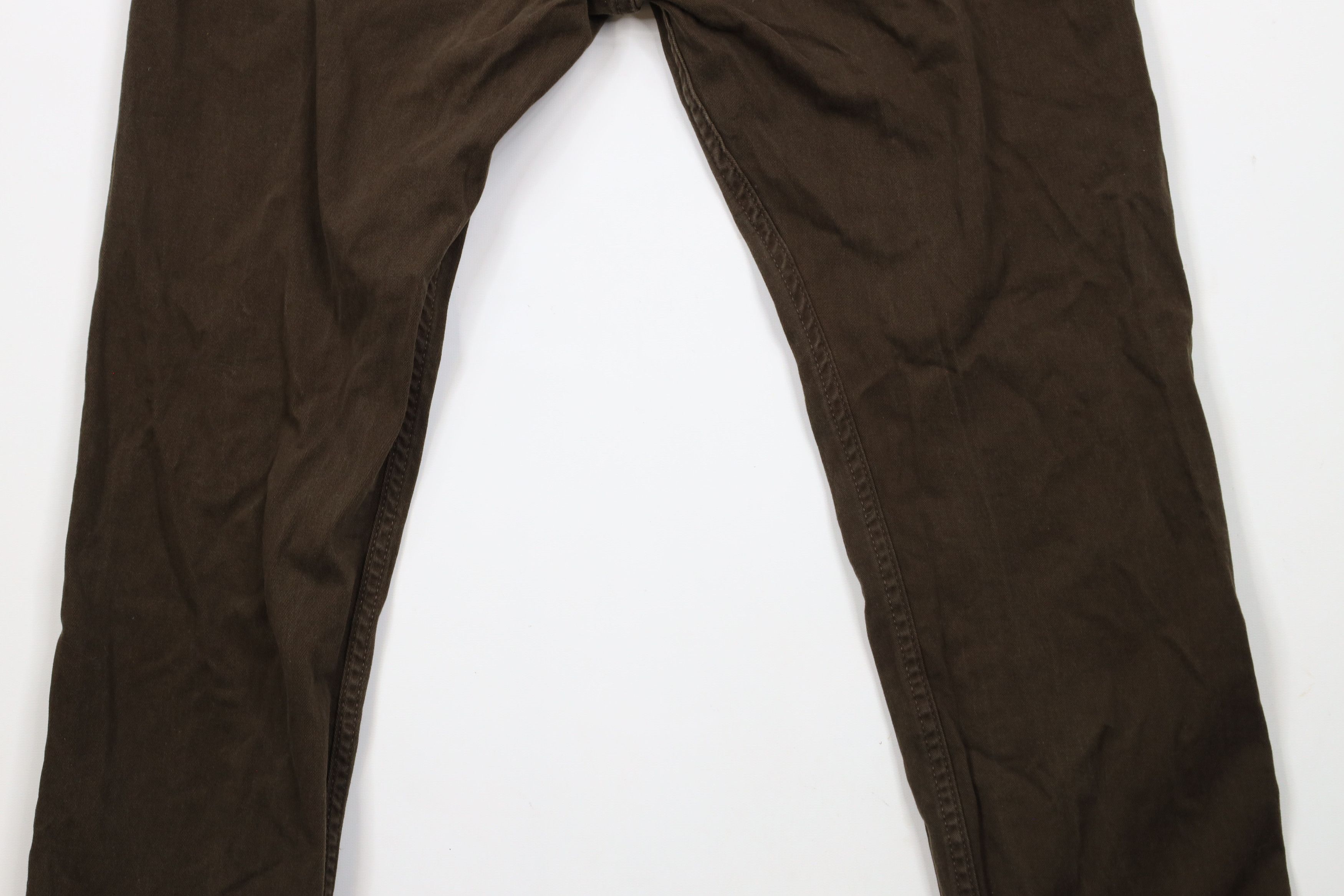 Levi's × Vintage Vintage Y2K Levis 502 Slim Fit Tapered Leg Jeans Dark Brown Size US 33 - 12 Thumbnail
