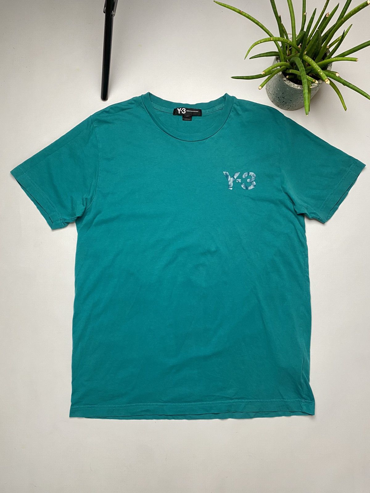 Other Adidas Y-3 vintage rare T-shirt tee y2k Size US L / EU 52-54 / 3 - 2 Thumbnail