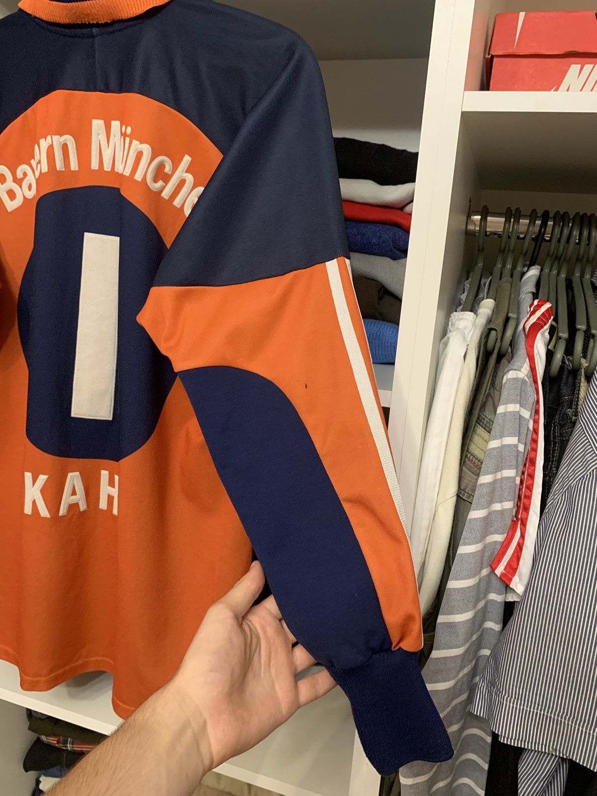 Vintage Vintage Adidas Bayern Munich Oliver Kahn Goalkeeper Jersey Size US S / EU 44-46 / 1 - 3 Thumbnail