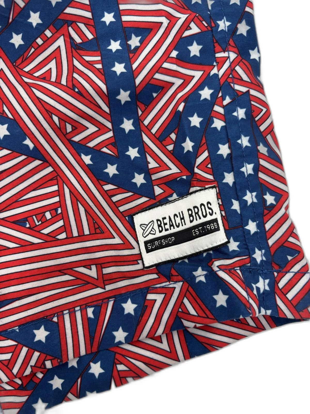 Designer BEACH BROS Men Swim Trunks Size US 36 / EU 52 - 3 Thumbnail
