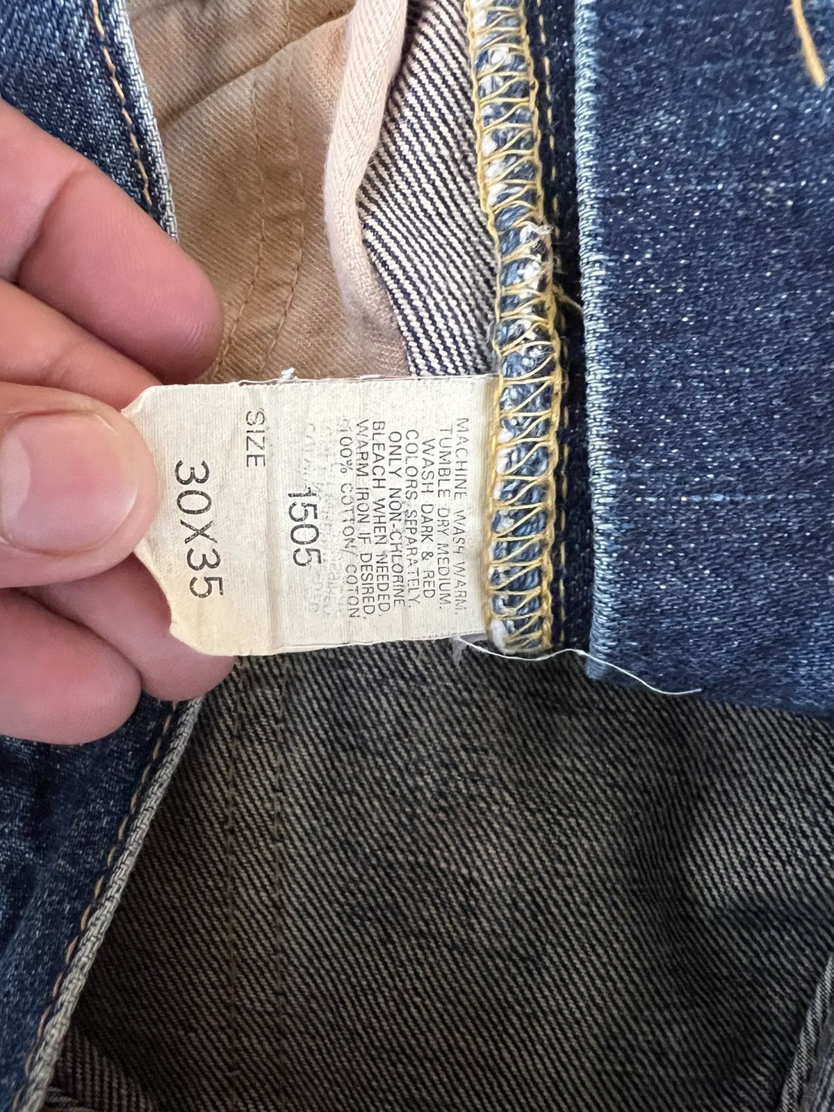 Lee Vintage Lee Riders Sanforized Distress Jean Size US 30 / EU 46 - 18 Thumbnail