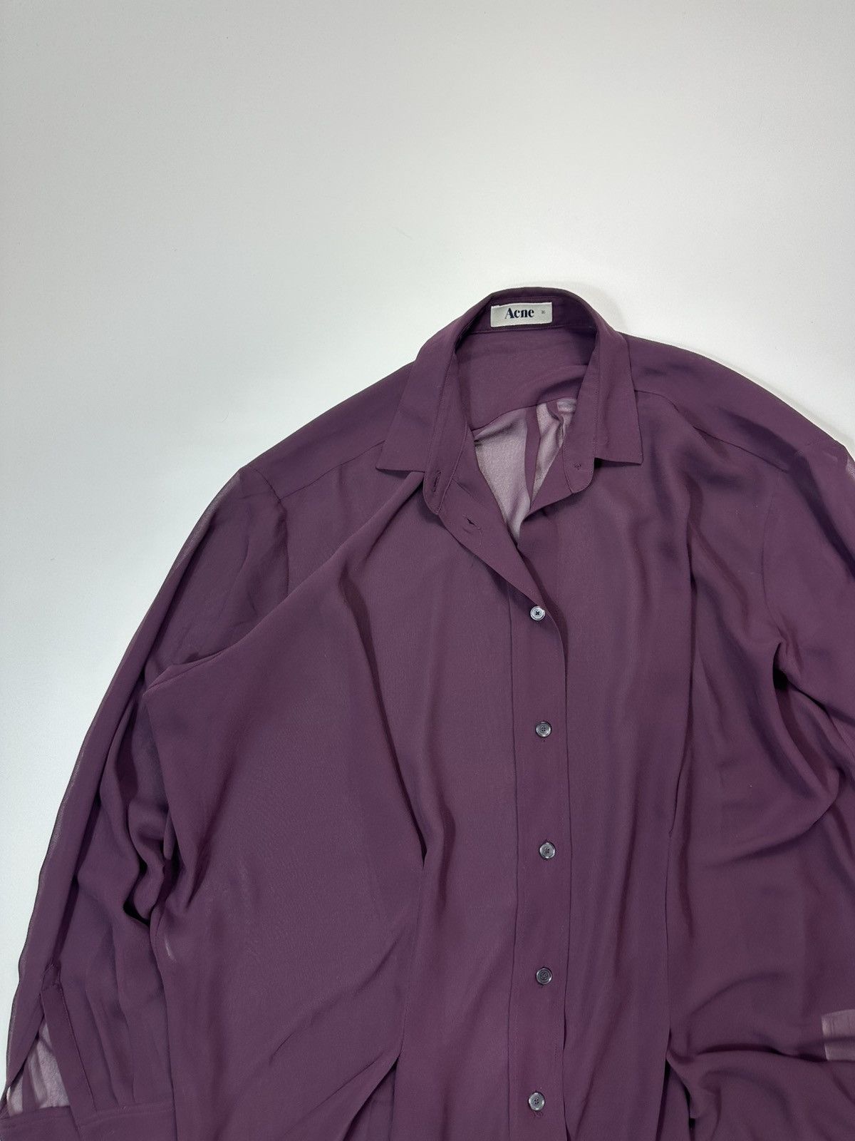 Acne Studios Acne Studios Blouses Shirt 36 Size Collared Size M / US 6-8 / IT 42-44 - 5 Thumbnail