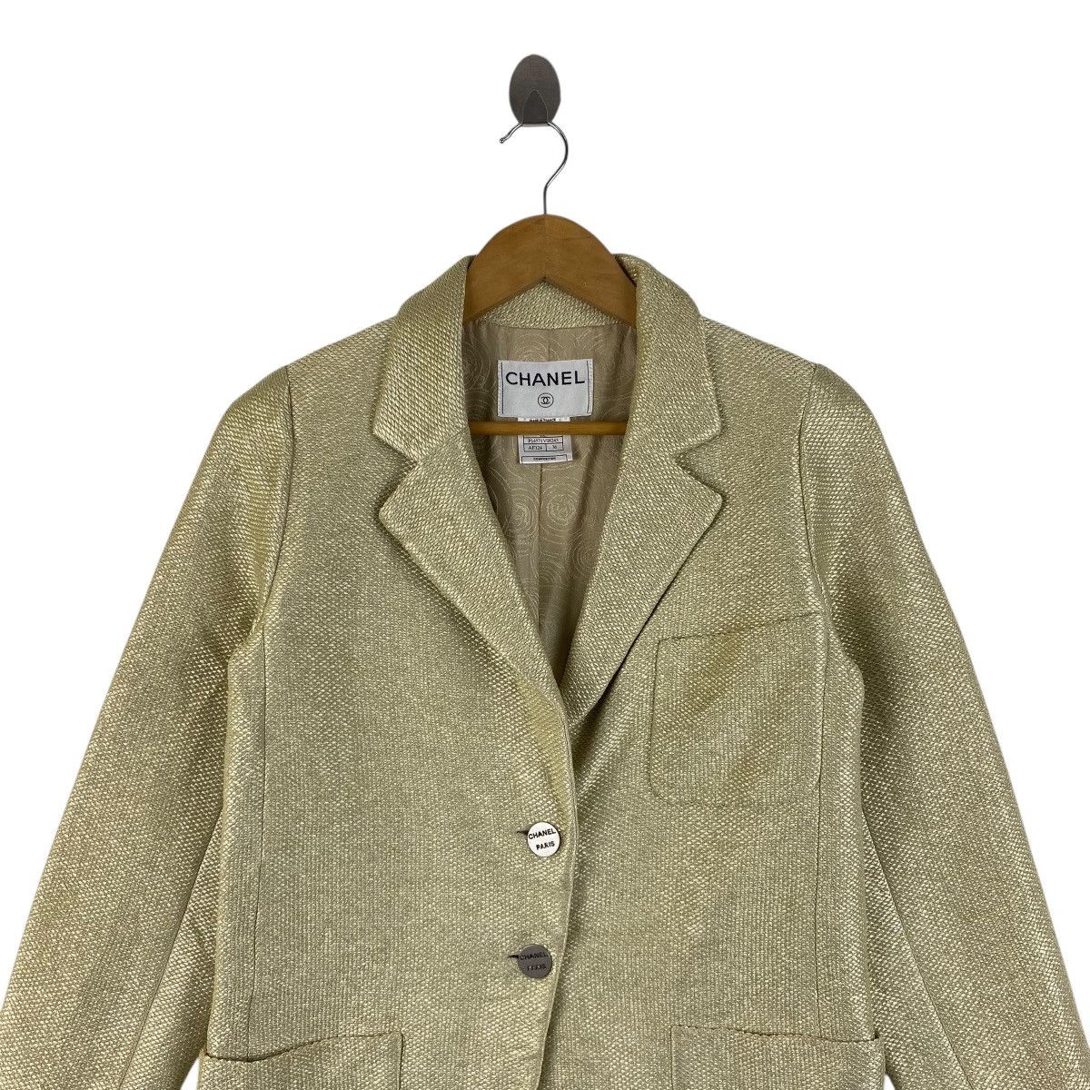Chanel CHANEL Paris 2000 Made In Paris Tweed Coat Jacket Size XS / US 0-2 / IT 36-38 - 6 Thumbnail