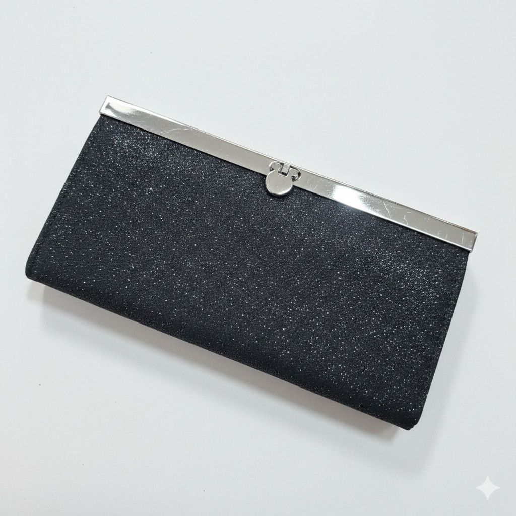 Other Depeche Mode 7.5x3.5" Clutch Wallet Black Silver Sparkle Size ONE SIZE - 3 Thumbnail