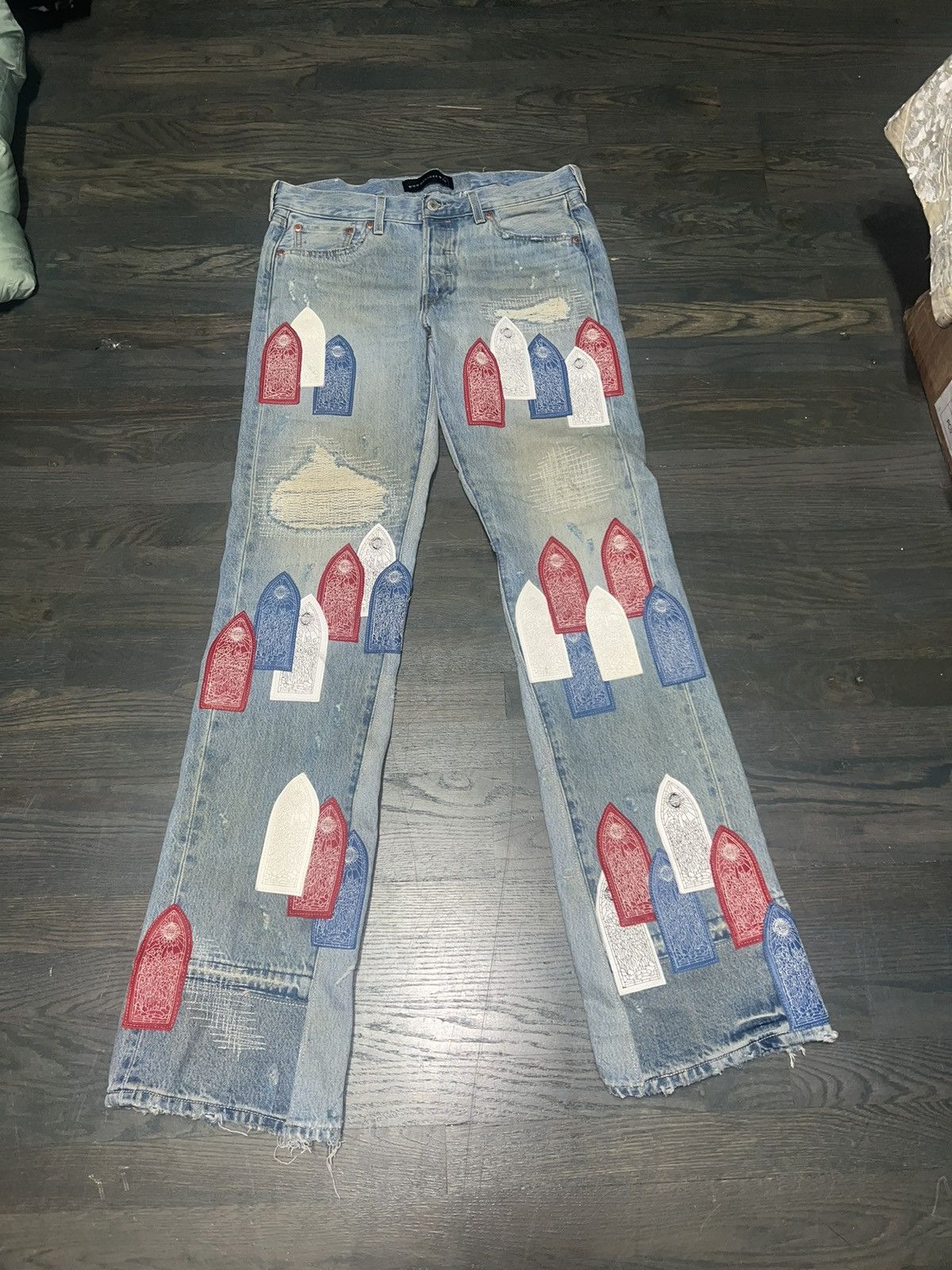 Who Decides War Who decides war denim Size US 34 / EU 50 - 1 Thumbnail