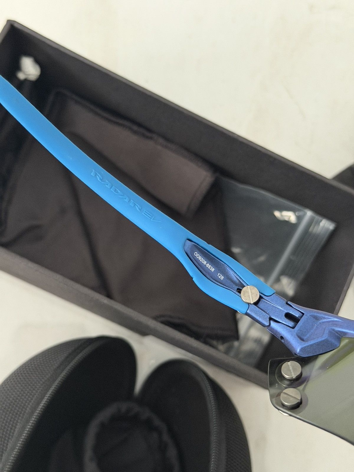 Vetements Oakley Spike Glasses Blue