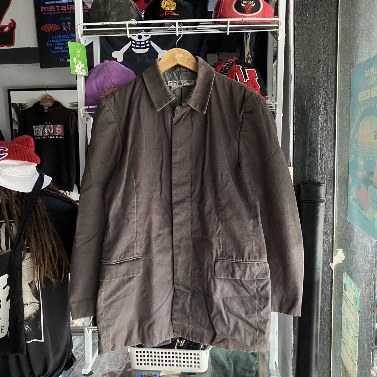 Katharine Hamnett London × Vintage Katharine hambett london Field Jacket / Minimalist jacket Size US L / EU 52-54 / 3 - 1 Thumbnail