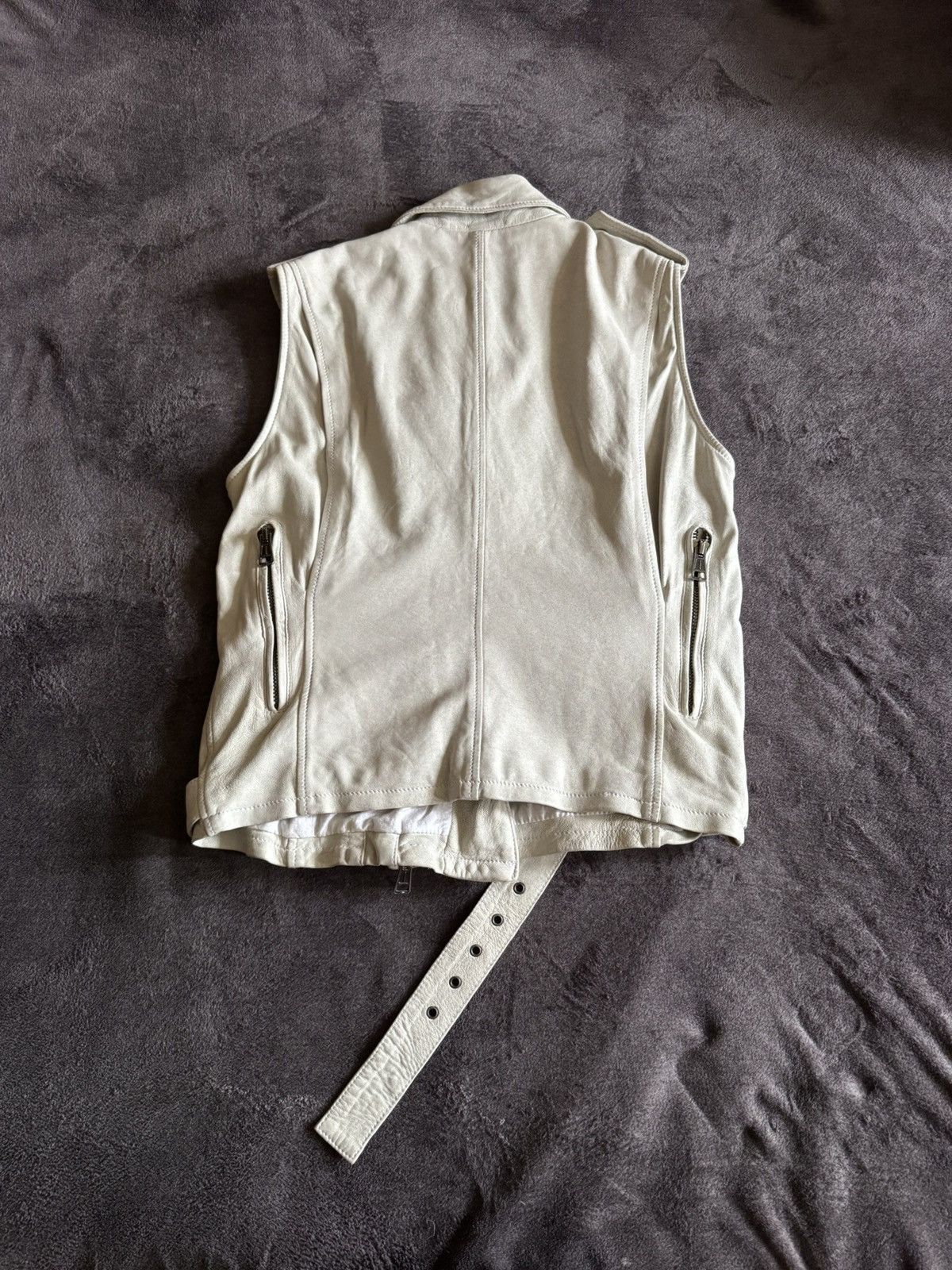 Japanese Brand R13 leather vest calfskin vintage y2k opium Size US M / EU 48-50 / 2 - 20 Thumbnail
