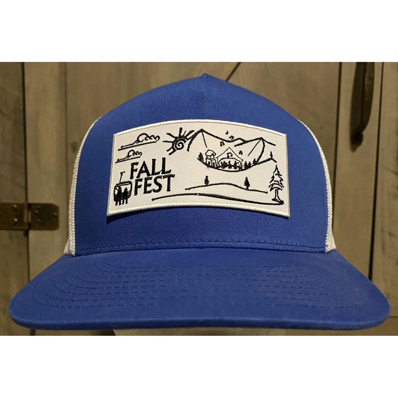 Vintage Schweitzer Mountain Ski Resort Fall Fest Sandpoint Idaho Trucker Hat Mens OSFA Size ONE SIZE - 2 Thumbnail