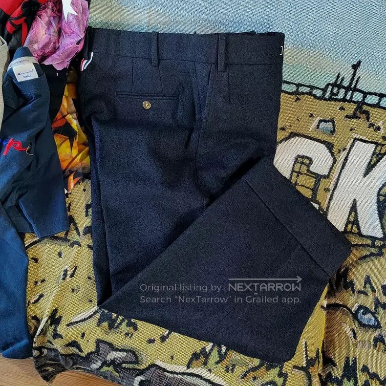 Thom Browne Thom Browne size 1 Dark blue jeans Size US 39 - 4 Thumbnail