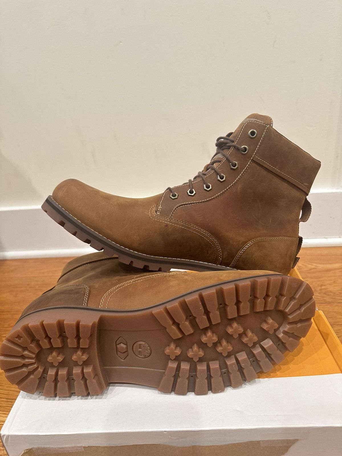 Timberland Rare Timberland Rugged Waterproof II Brown Boots A2JJB Size US 13 / EU 46 - 1 Thumbnail