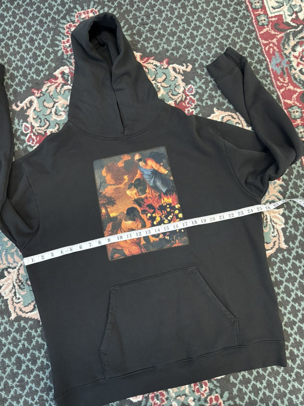 DENIM TEARS × Virgil Abloh Denim Tears x Virgil Abloh Art Pullover Hoodie Size US XL / EU 56 / 4 - 8 Thumbnail
