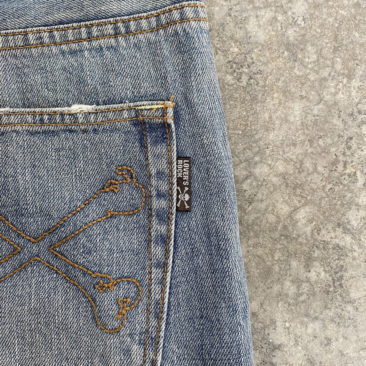 A.F.F.A. Vintage Lover’s Rock Japan Distressed Jeans Size US 30 / EU 46 - 19 Thumbnail