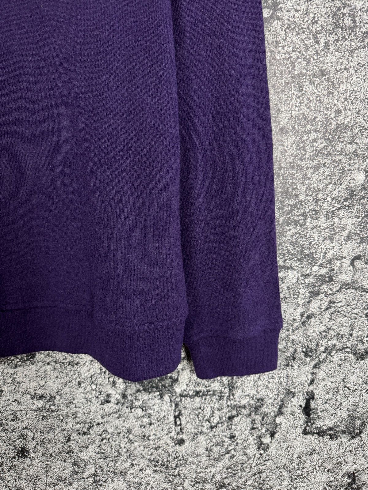 Lacoste Men’s Lacoste 1/4 Zip Sweater Pullover Vintage Purple Size 5 Size US L / EU 52-54 / 3 - 5 Thumbnail