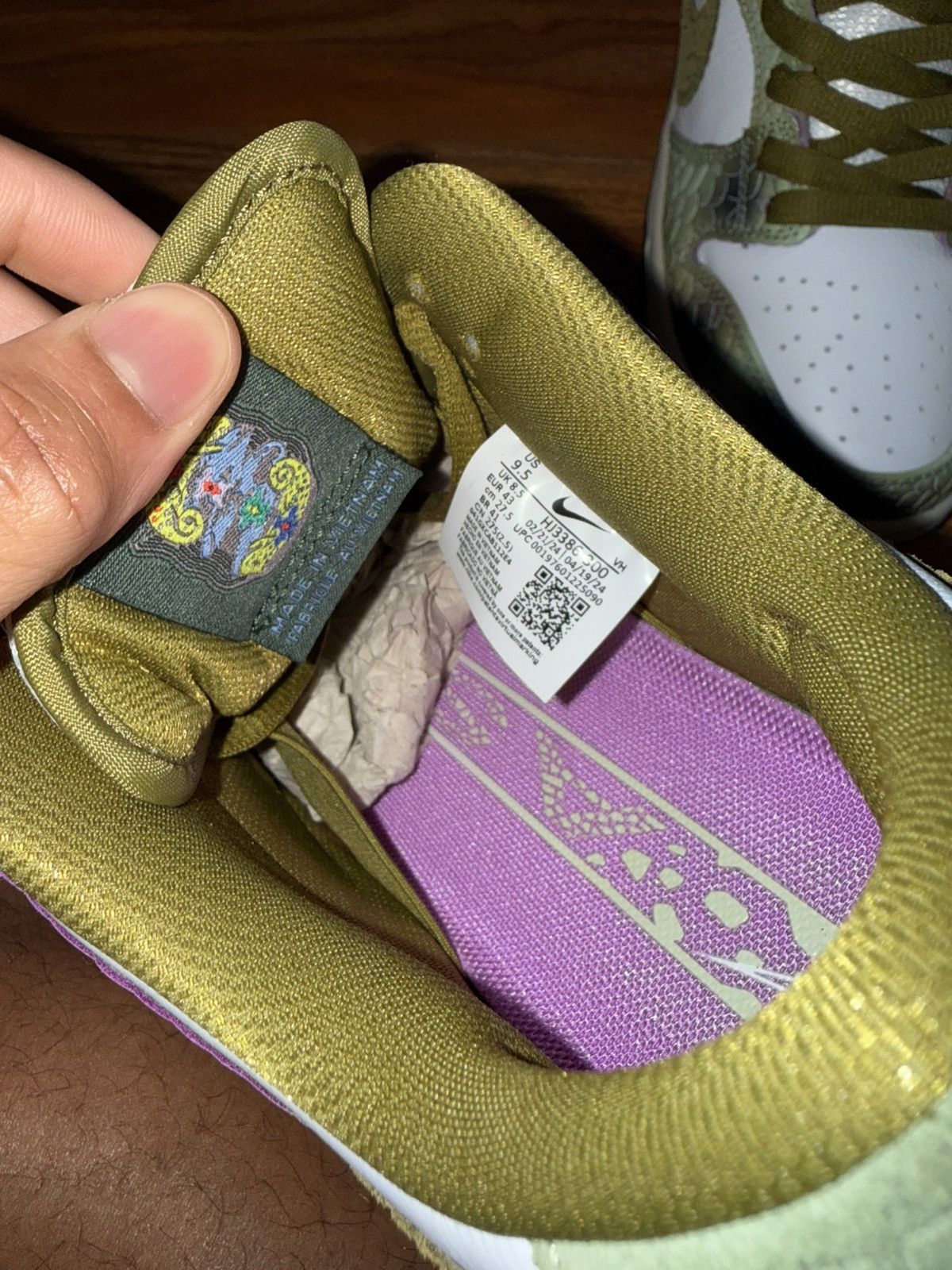 Nike SB DS* NIKE SB DUNK LOW “CHAMELEON” SZ 9.5 OG BOX INCLUDED Size US 9.5 / EU 42-43 - 10 Thumbnail