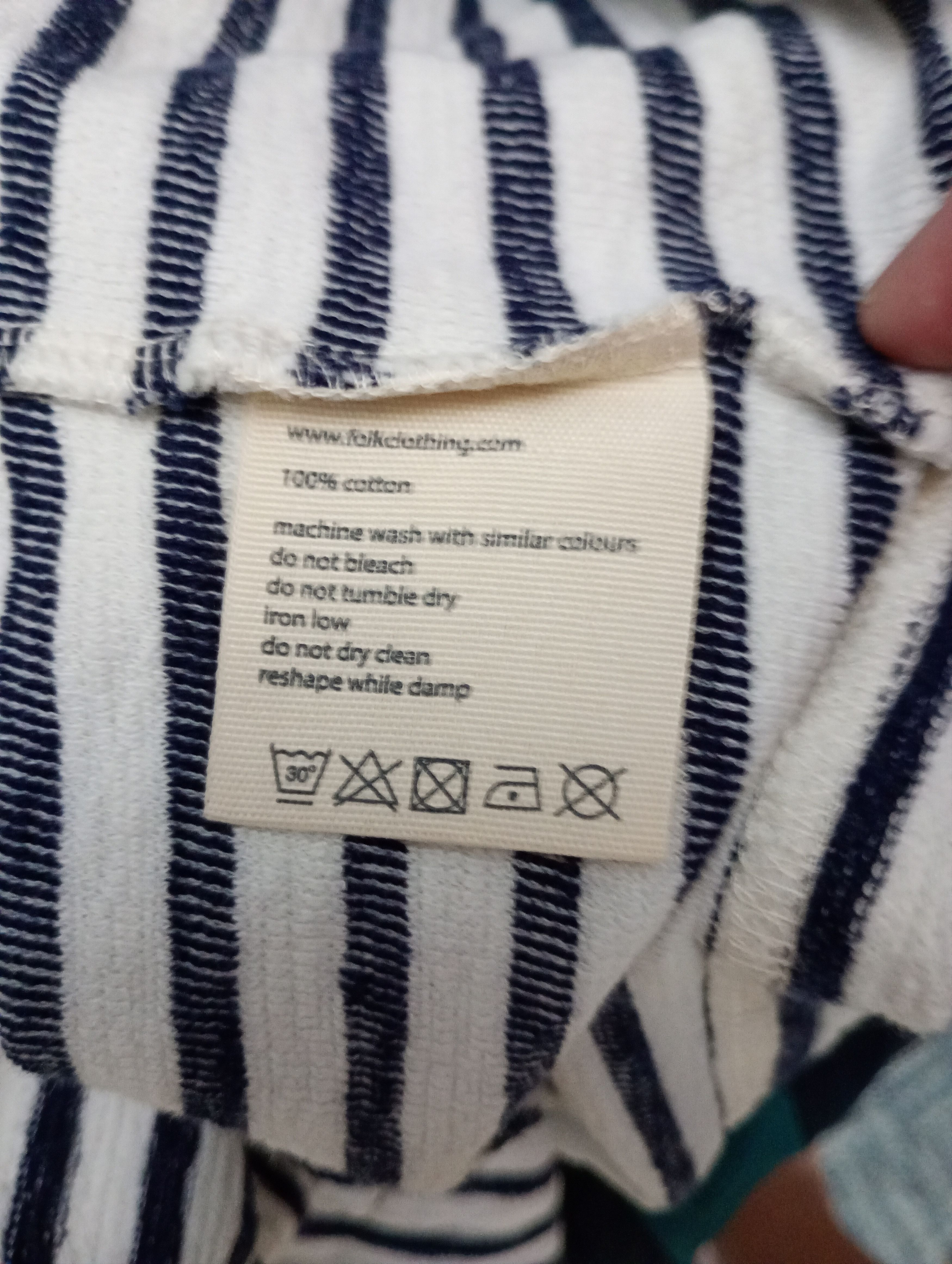 Folk Folk Striped T-Shirt Size US S / EU 44-46 / 1 - 9 Thumbnail