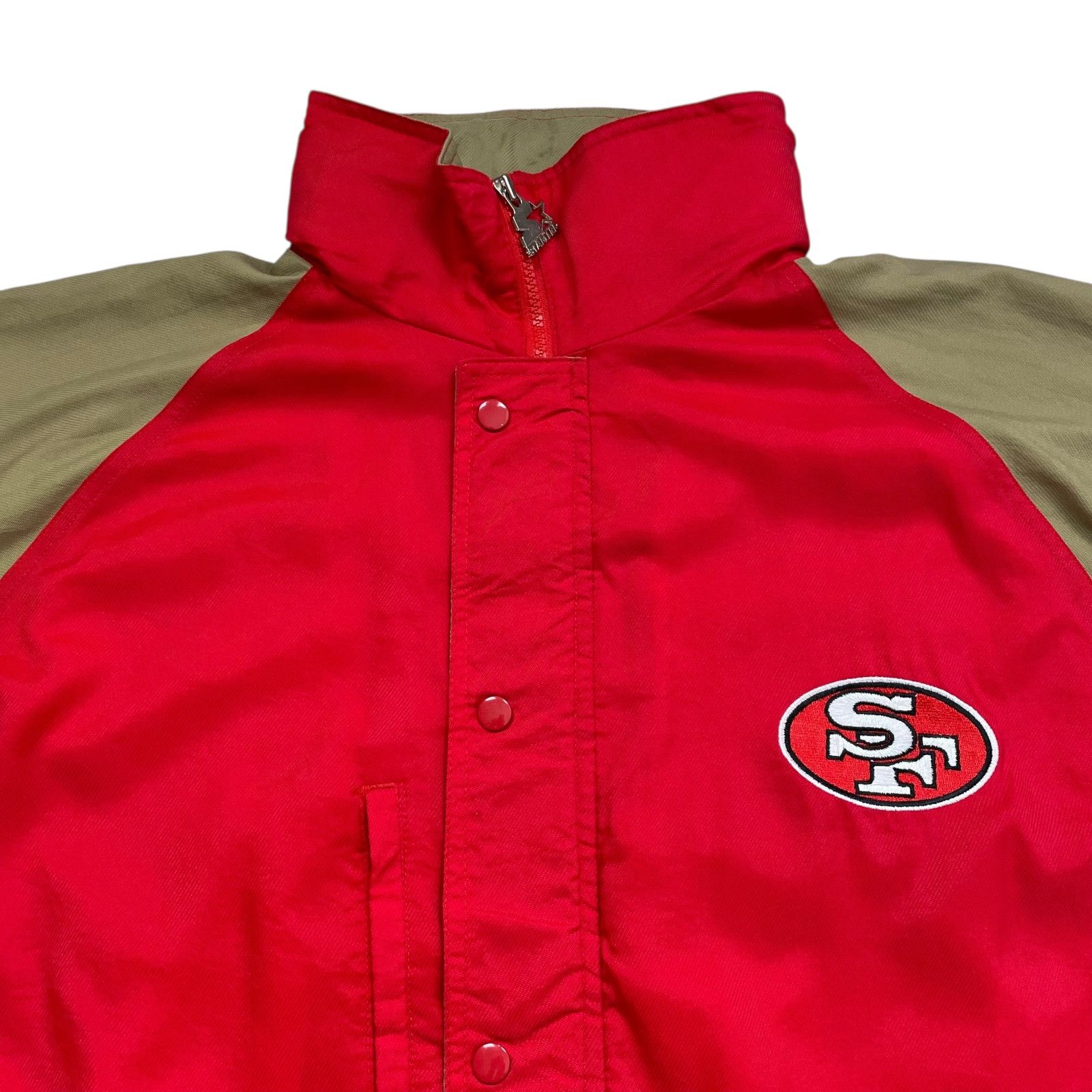 NFL DEADSTOCK VTG 90s SAN FRANCISCO 49ERS STARTER JACKET COAT Size US M / EU 48-50 / 2 - 4 Thumbnail